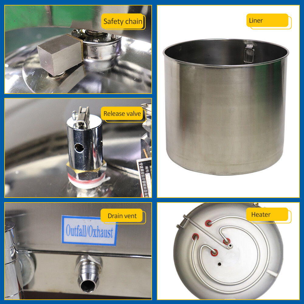 40L Vertical Autoclave Steam-Pressurized Sterilizer High Pressure Sterilization
