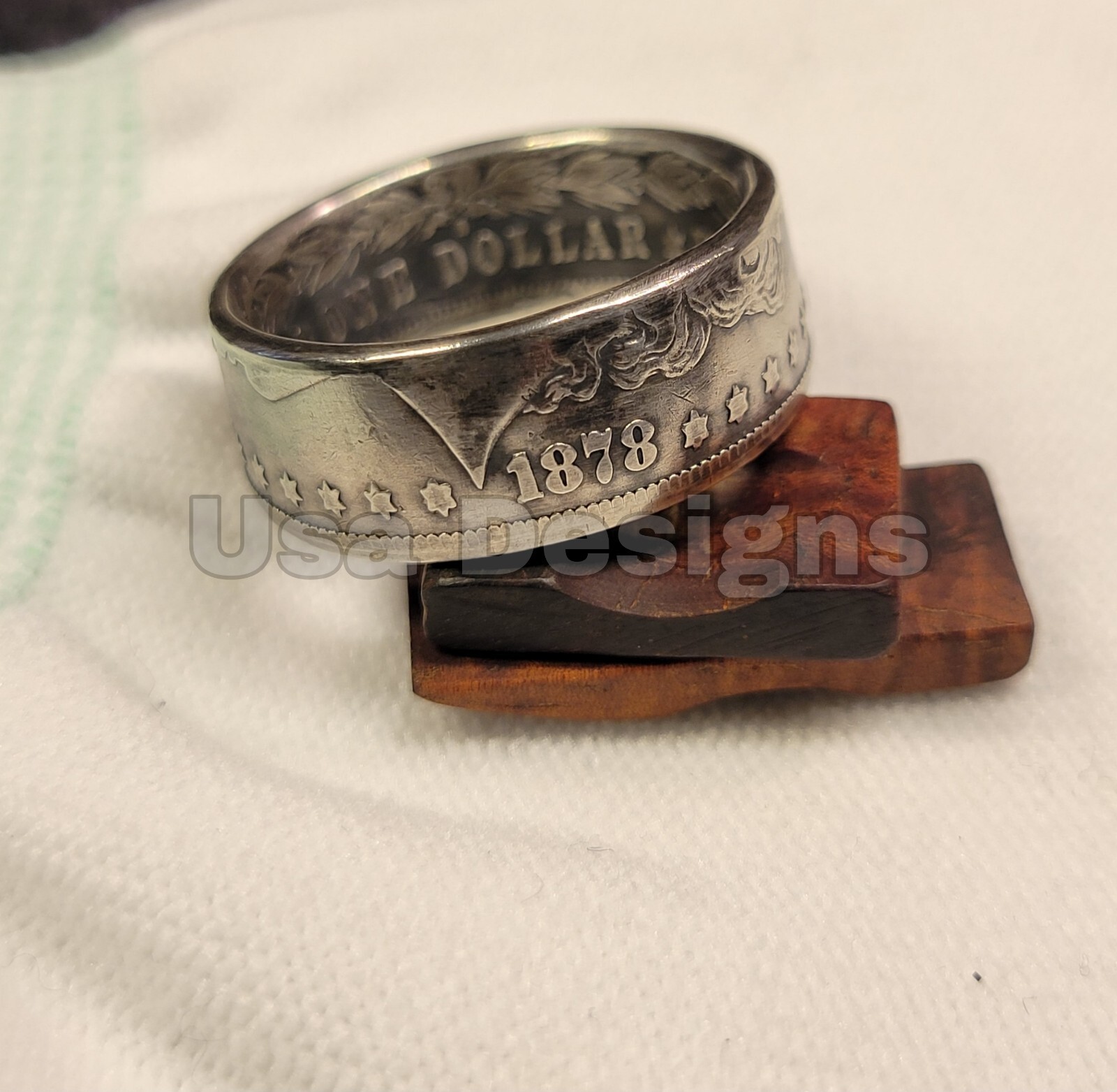 Hand Made .900 Silver Mogan Dollar