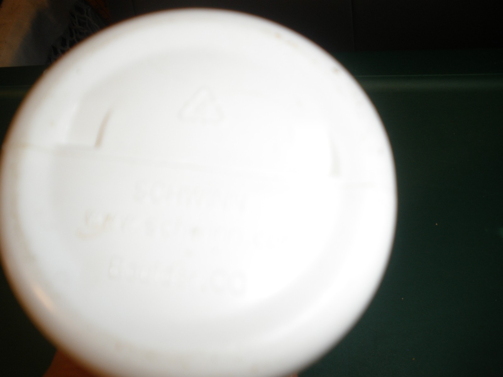 Vintage Schwinn Water Bottle What a Ride 9" White