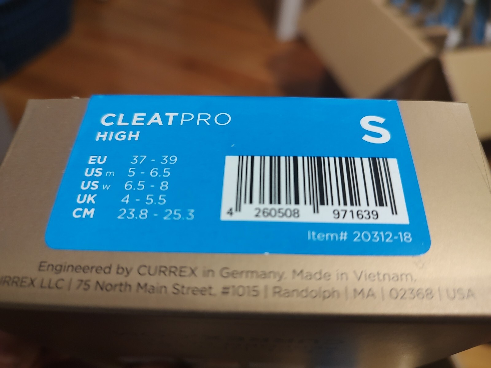 Curex Cleatpro 20312-18