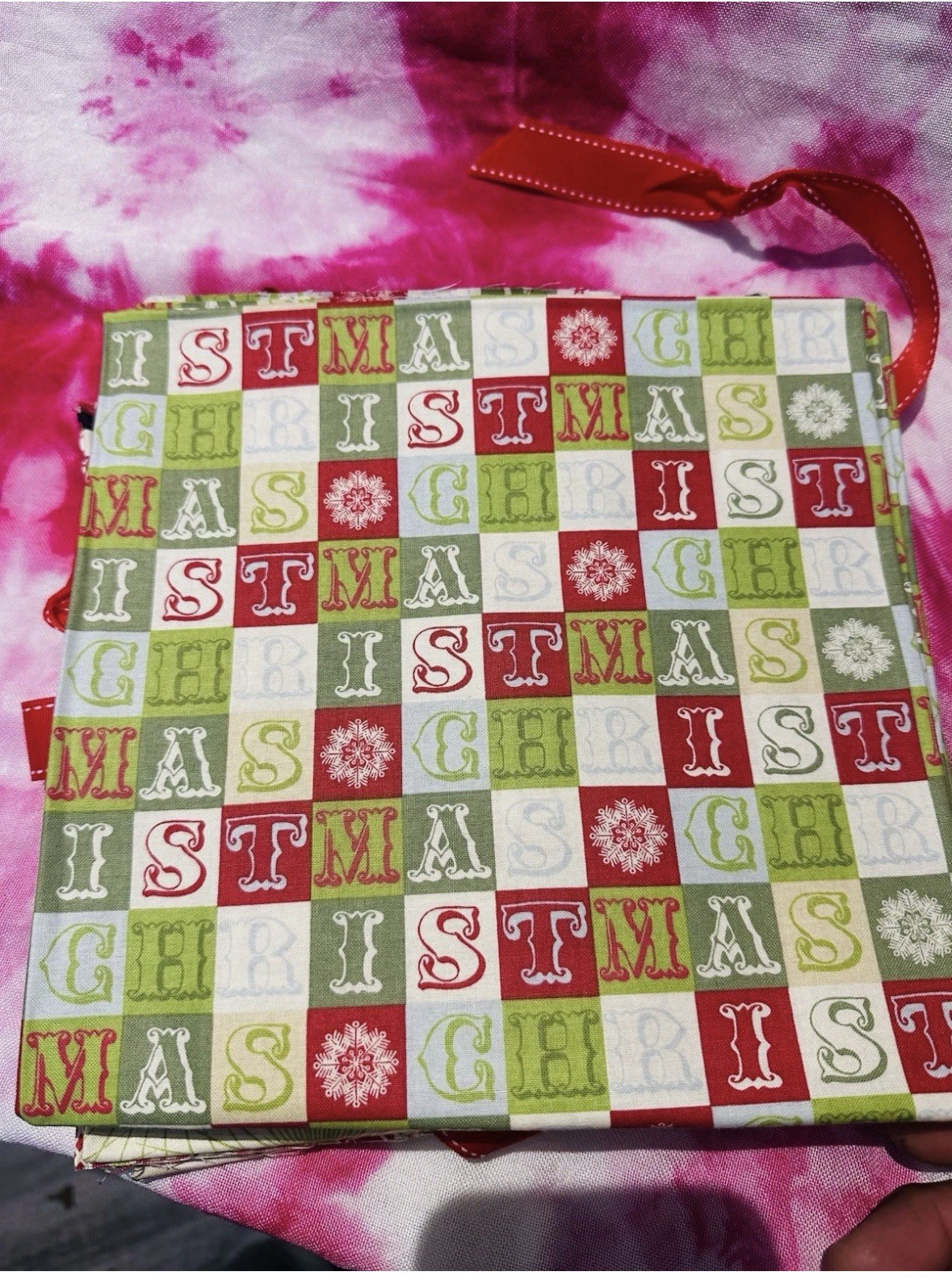 Anna Griffin's Christmas In Paris Quilt Pattern Instructions. New
