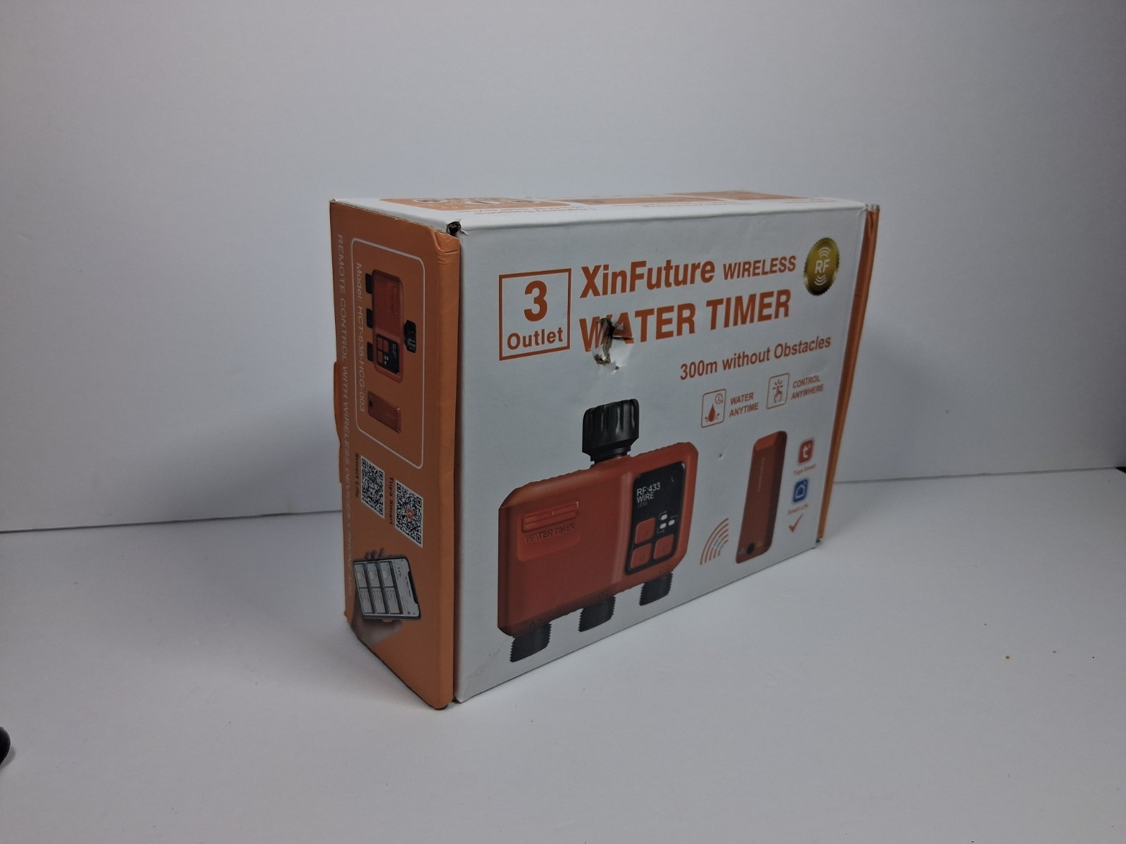 XinFuture Wireless RF Water Timer w/ Sub-GHz Gateway, 3 Outlet, App Control