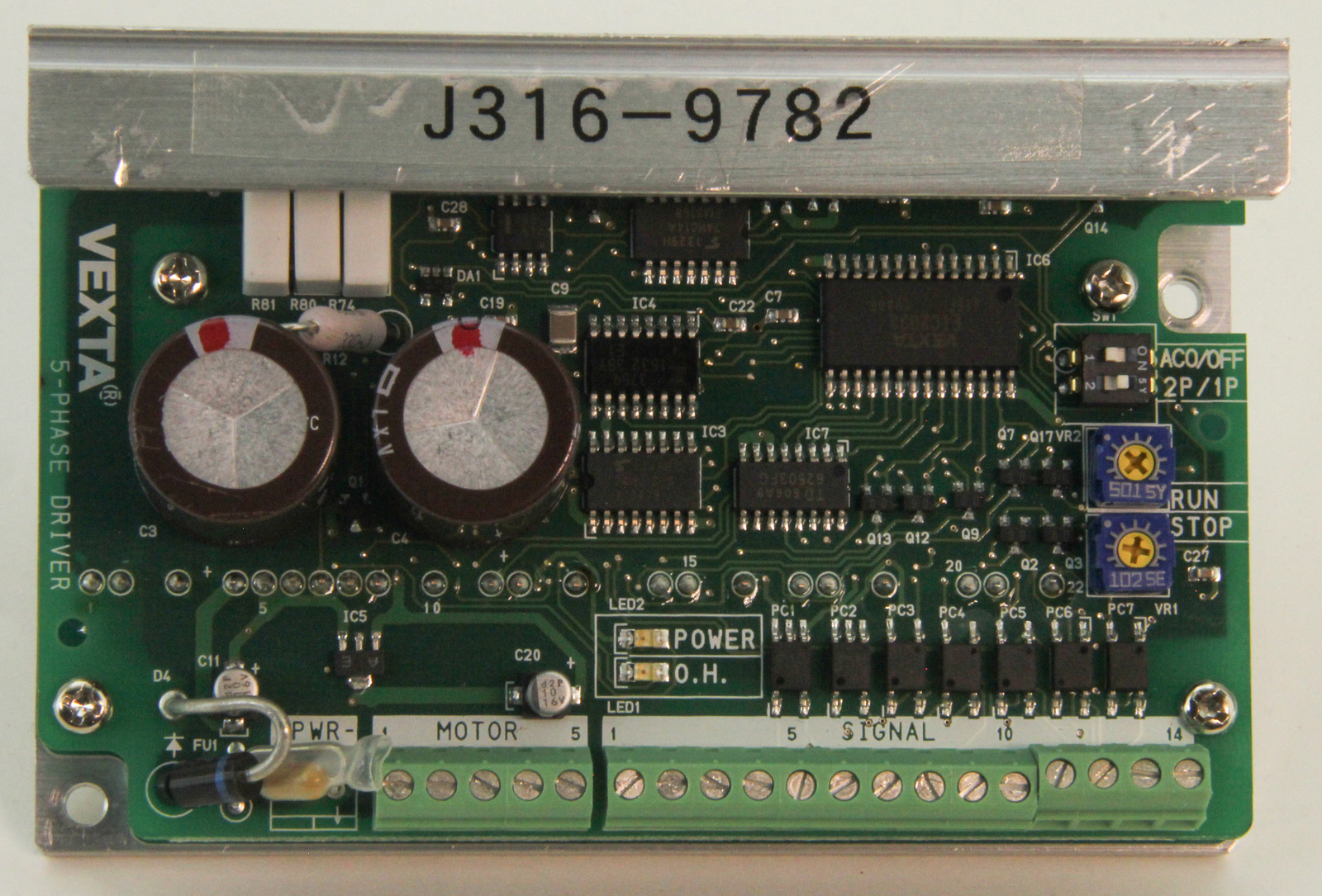 9782 ORIENTAL MOTOR PCB VEXTA 5-PH MOTOR DRIVER, LAM 685-087746-001 CSD5828N-T