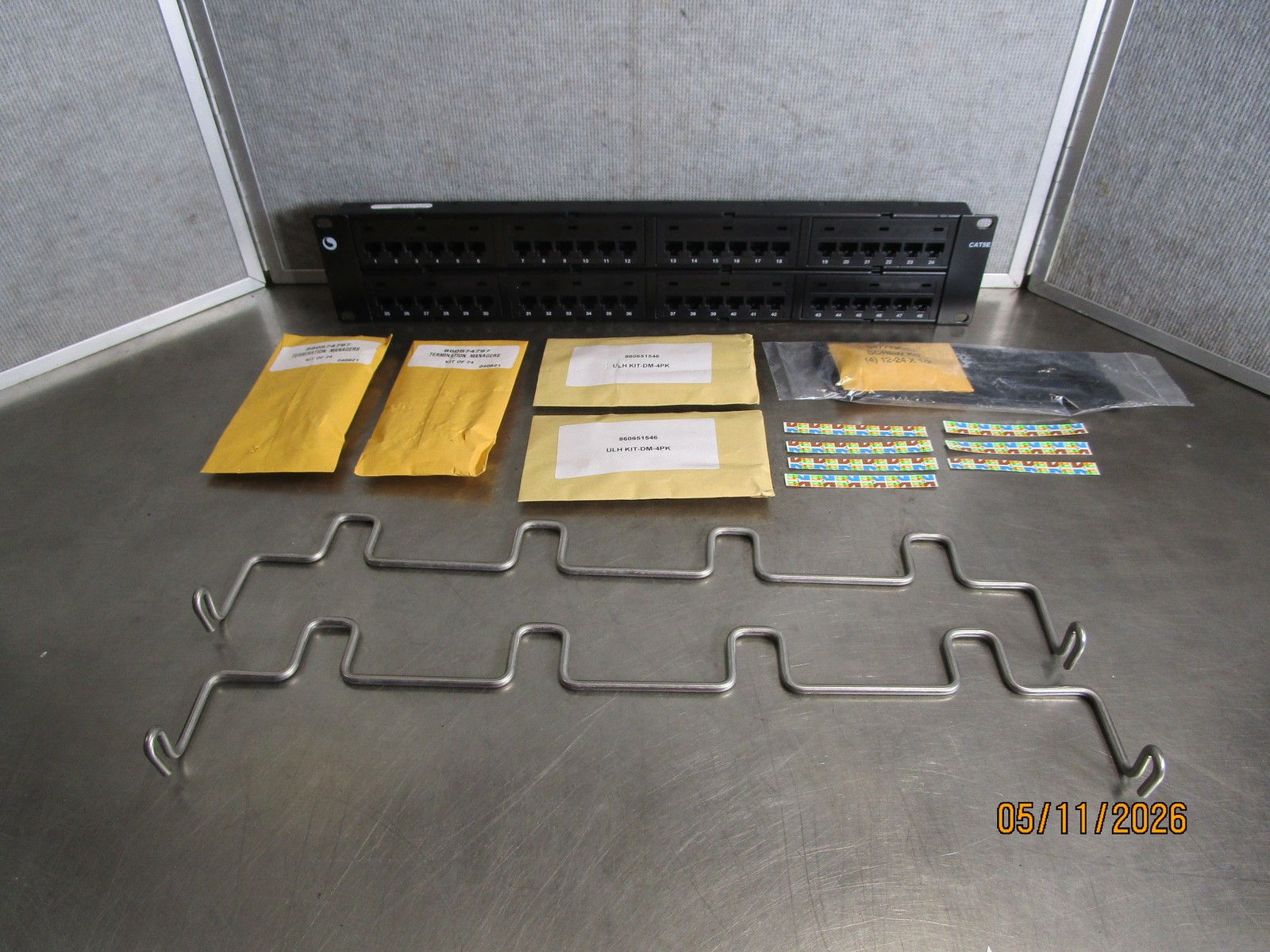 CAT5E 48 Port Patch Panel Model 760180018 New