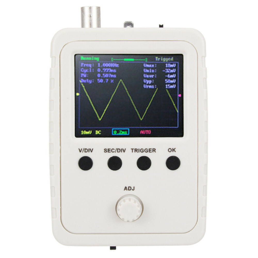 2.4" LCD Display DSO150 Digital Oscilloscope Assembled With Case Test Clip DIY E