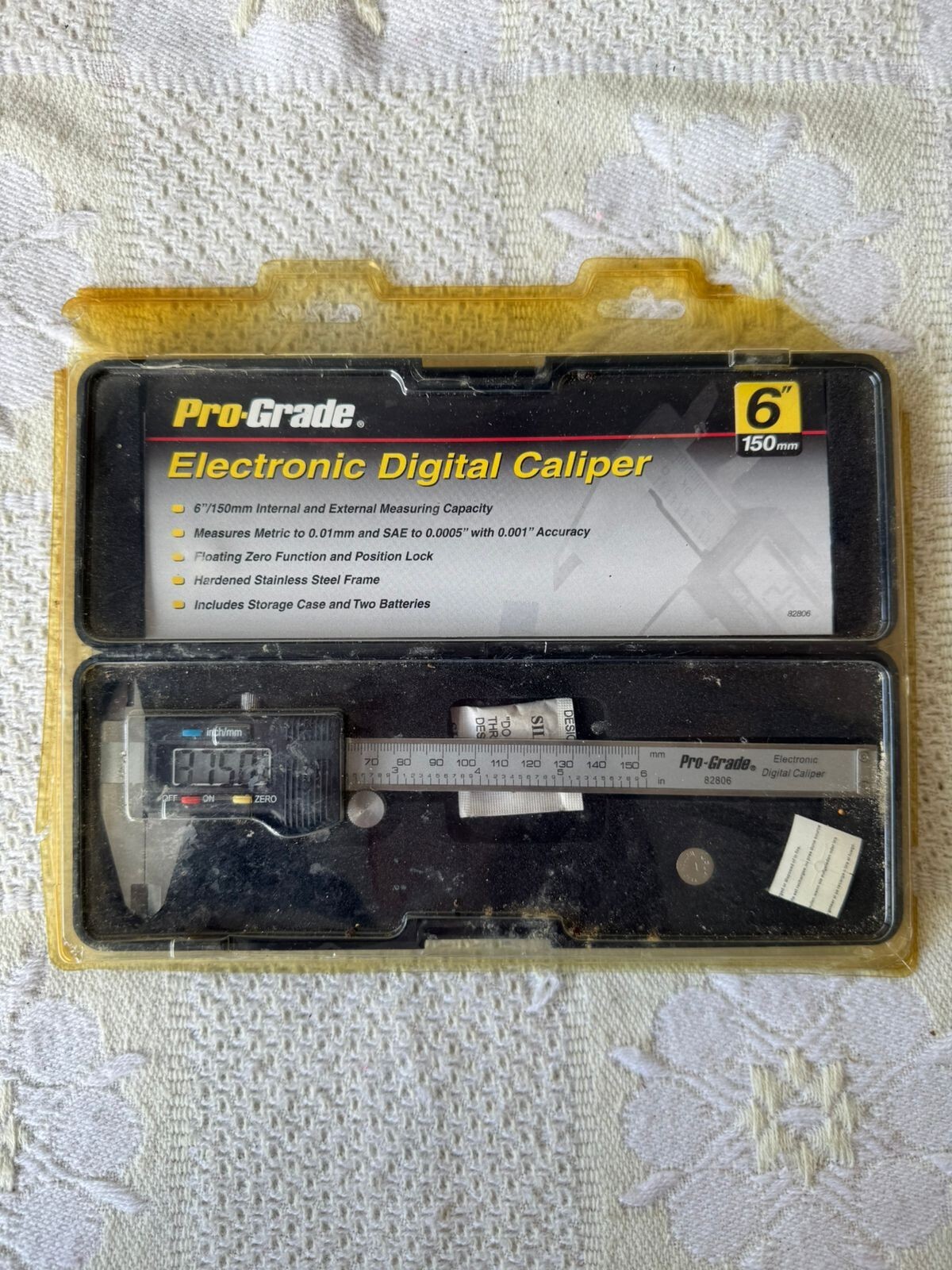 Pro-Grade 6” Digital Caliper, Works, New in Box