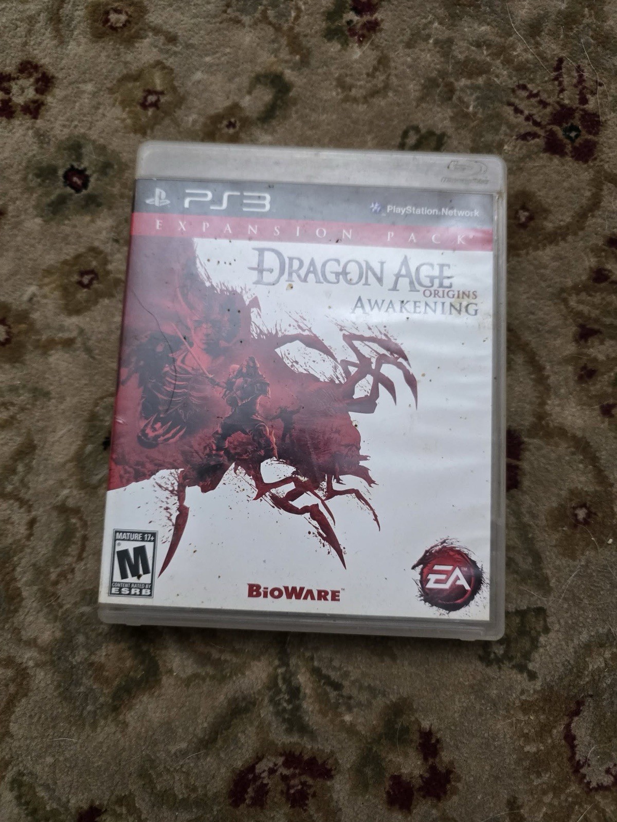 PS3 Dragon Age Origins Awakening Expansion Pack CIB Complete Tested