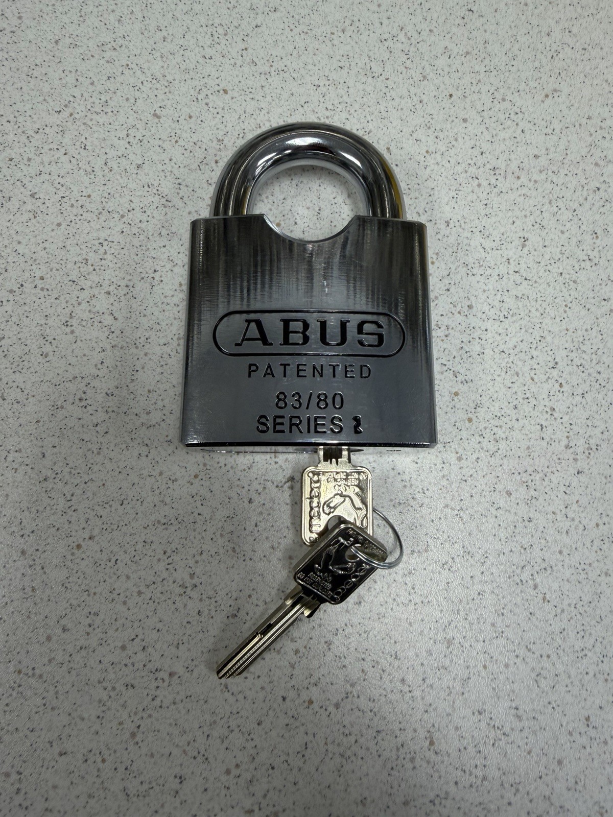 Abus 83/80 With Medeco M3 High Security Cylinder