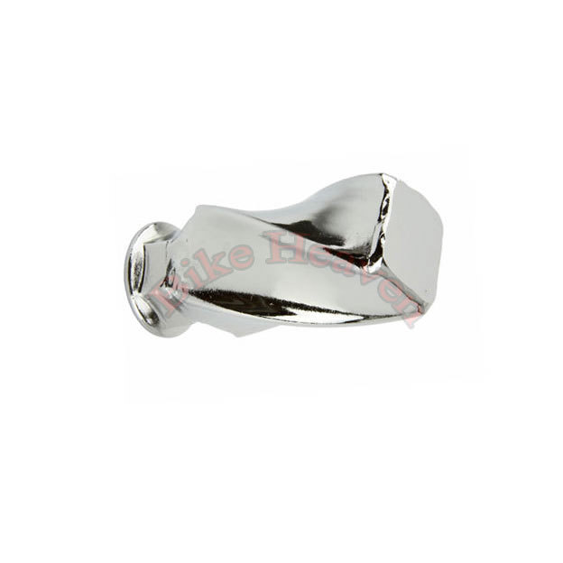Bicycle Chrome TWlSTED Square Nut 3/8 x 24T LOWRlDER FITS COASTER RIM BlKE