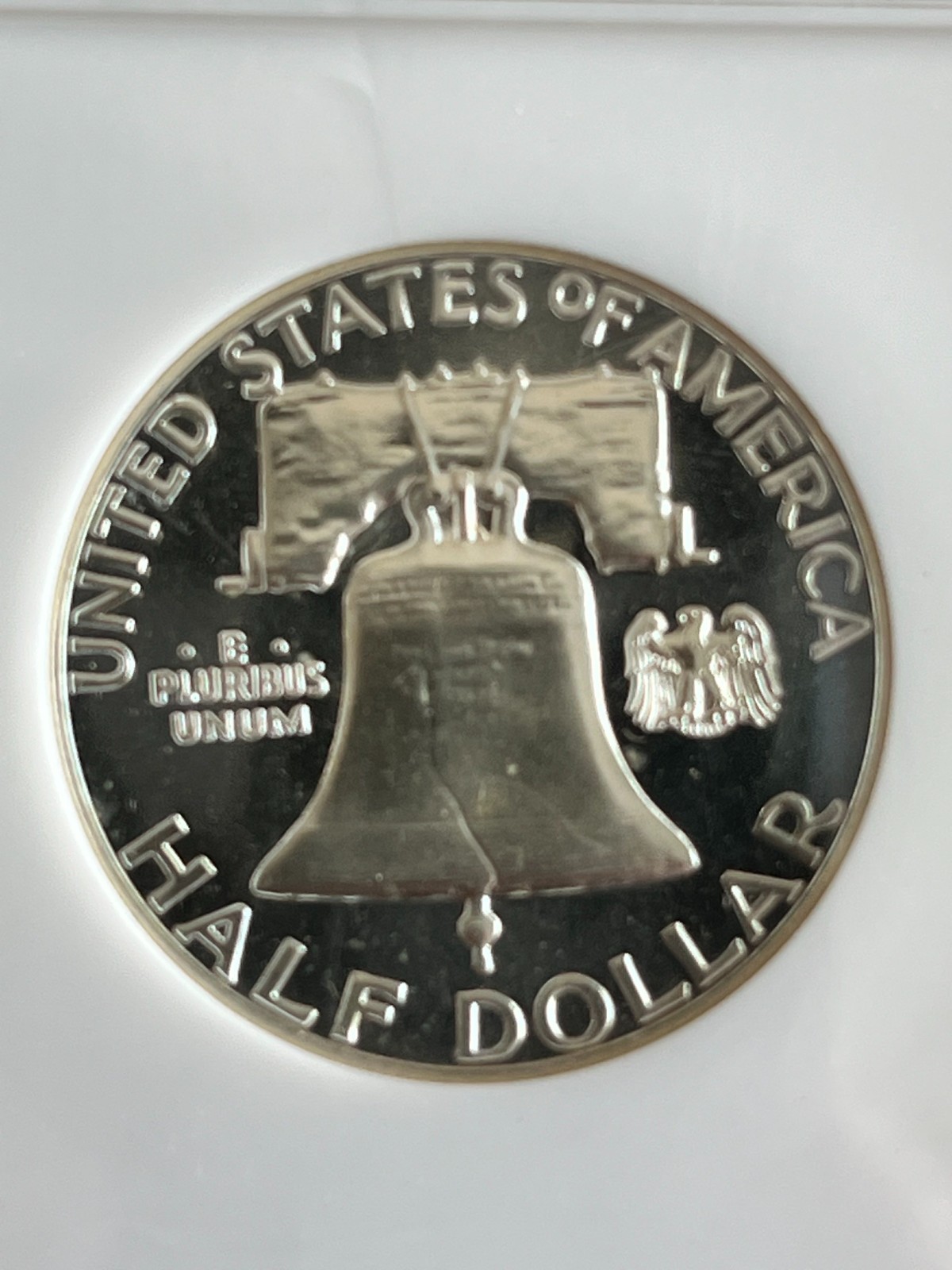 1963 Franklin SILVER Half Dollar NGC PF 66 CAMEO!