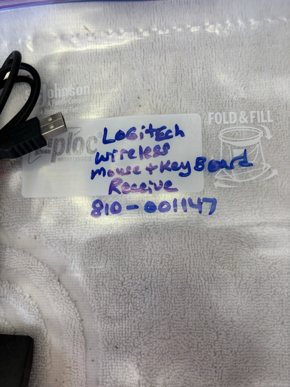 Logitech C-BT44 810-001147 Wireless Mouse Receiver USED
