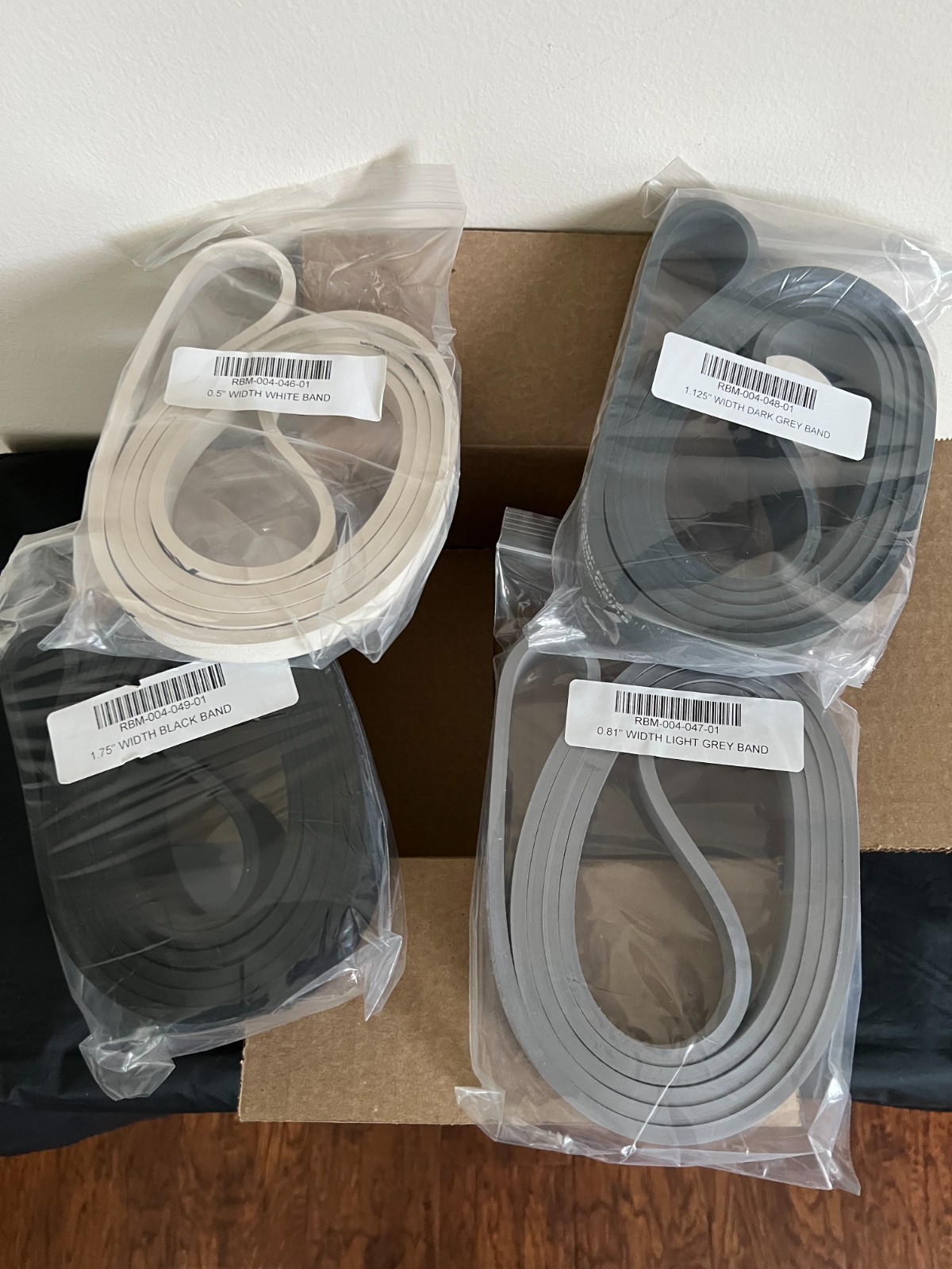 4x *NEW* ~Performance Bands~ for the X3 Elite Home Gym - Jaquish Bar Biomedical