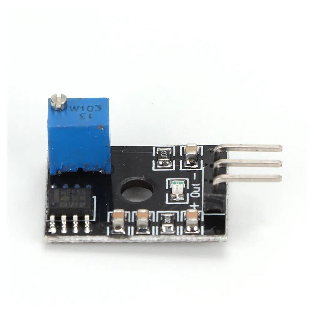 3X NE555 Timer Module Pulse Output Adjustable Frequency Board Wave Generator HOT