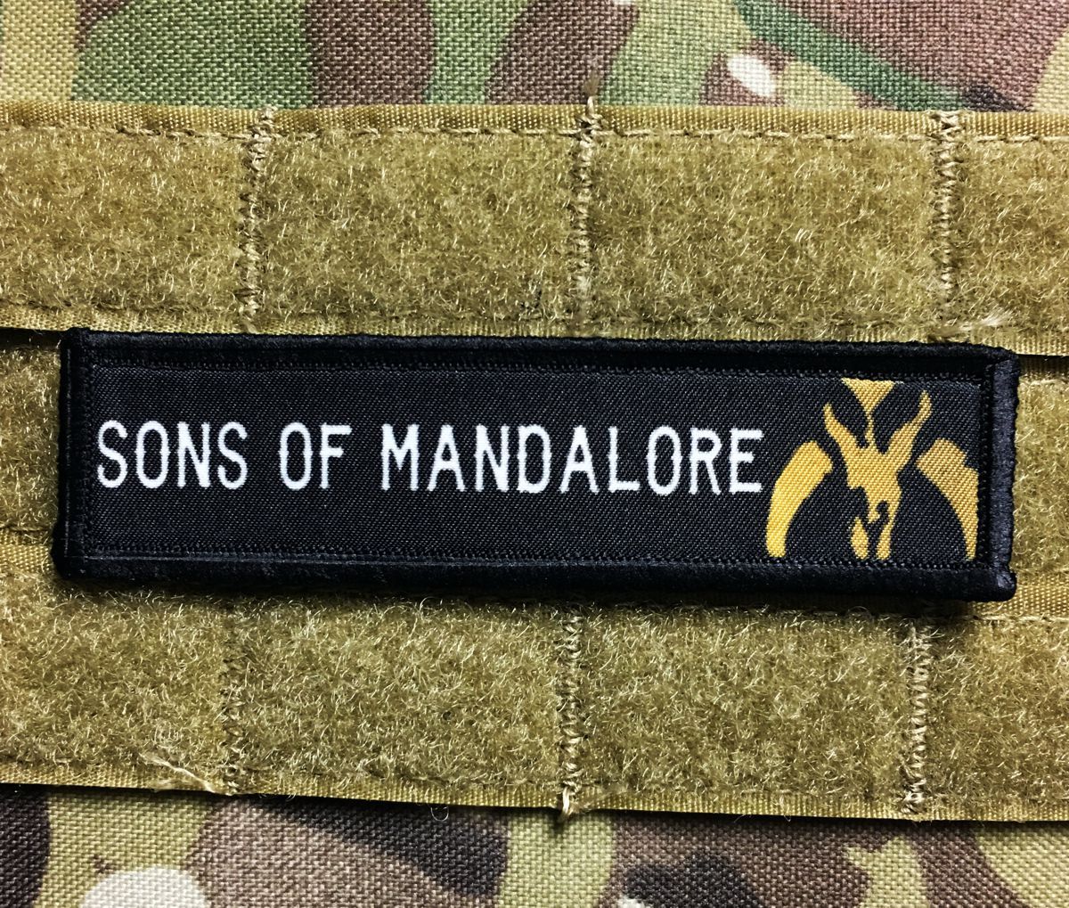 AK AR Morale Patch Military Tactical Army Flag