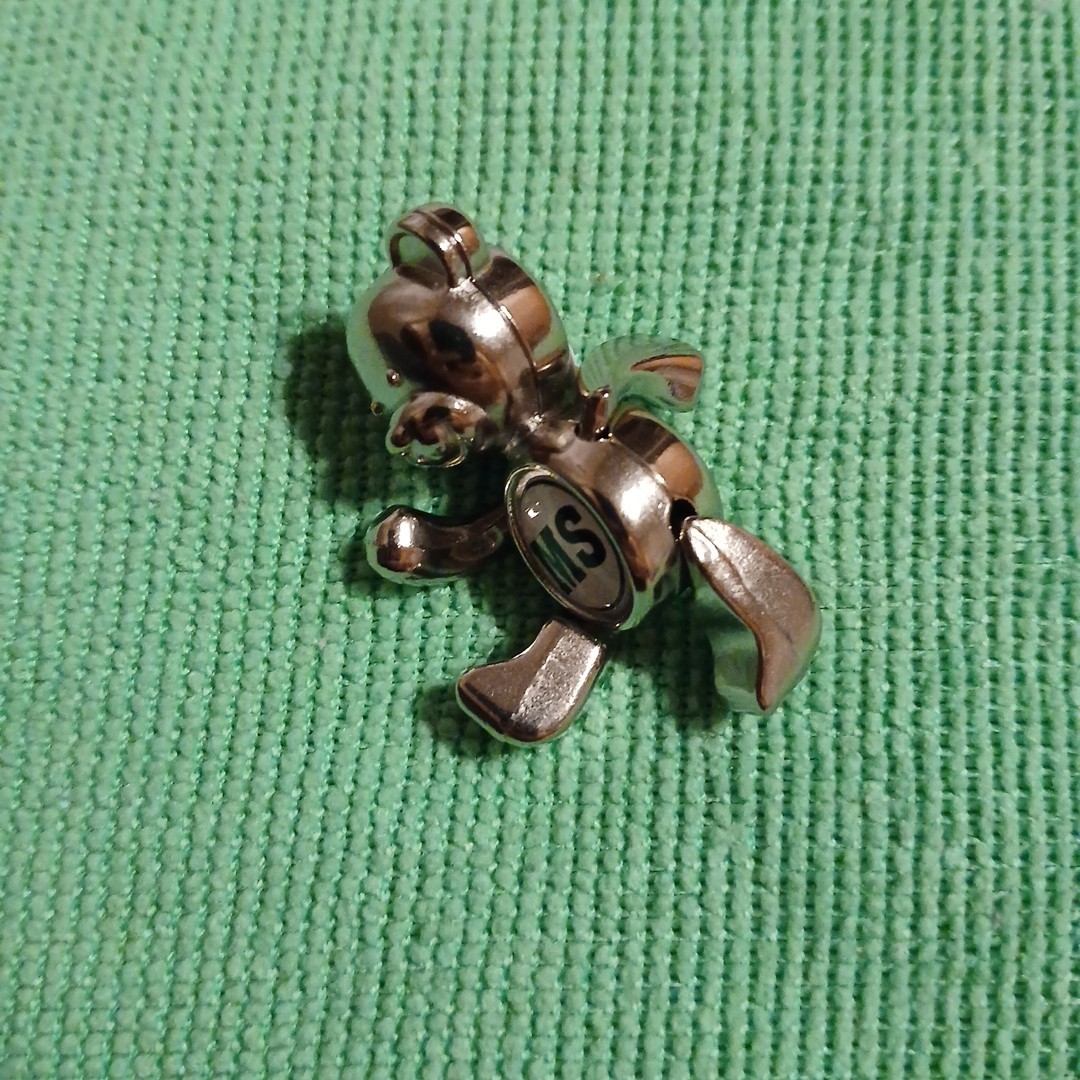 MISSISSIPPI Teddy Bear Magnet - Silver W/moving Arms & Legs