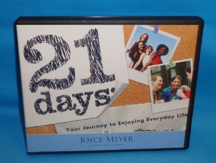 Joyce Meyer 21 Days Your Journey to Enjoying Everyday Life 3 CD Series