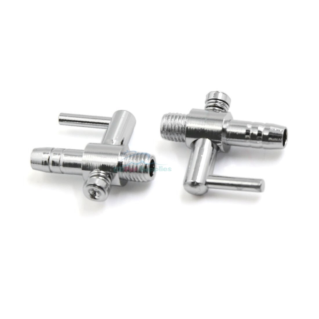20PCS Aquarium 1-way Valves Threaded Air Distributor Splitter Control Valves