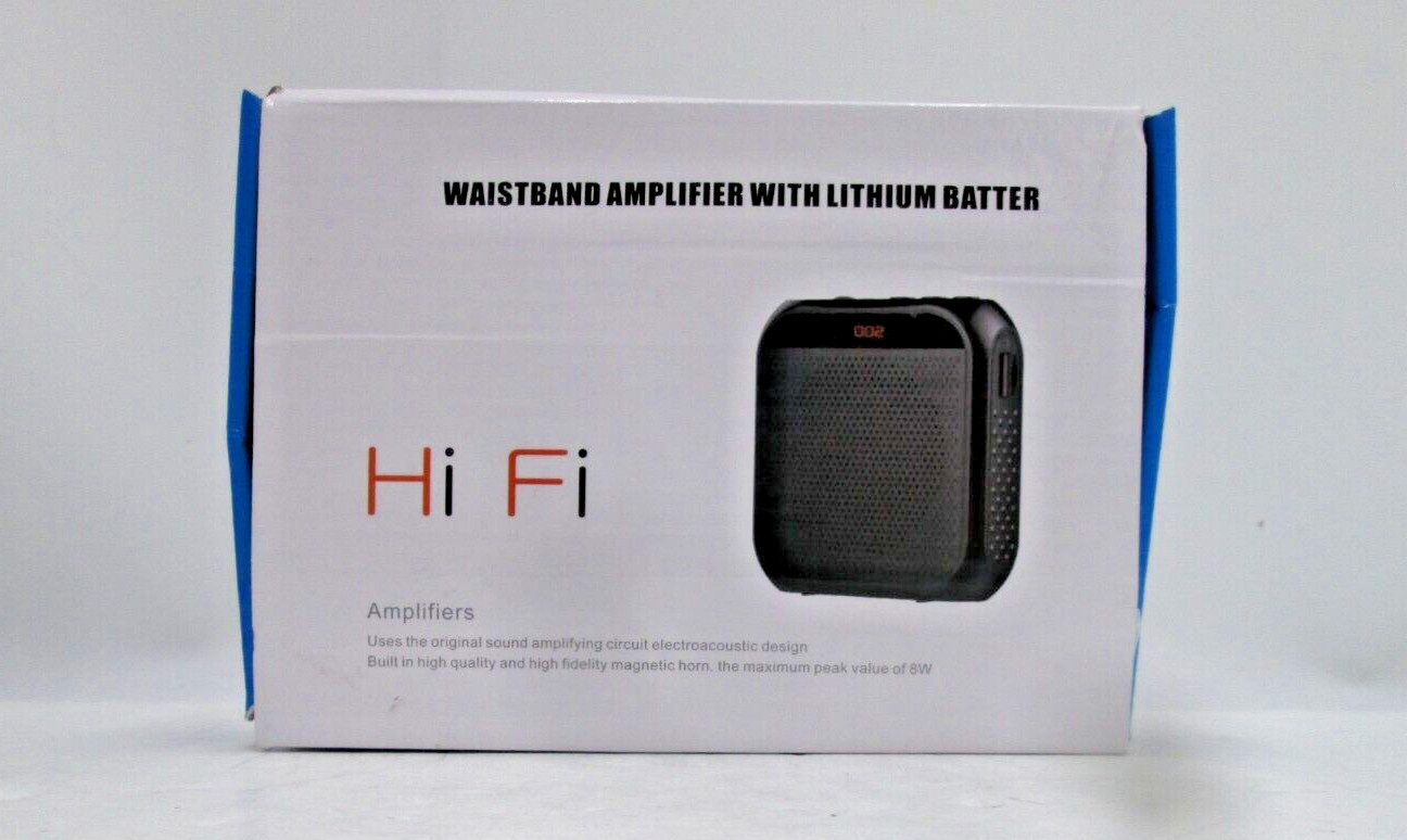 Bluetooth Voice Amplifier for Teachers, Wireless Voice Amplifier 8w
