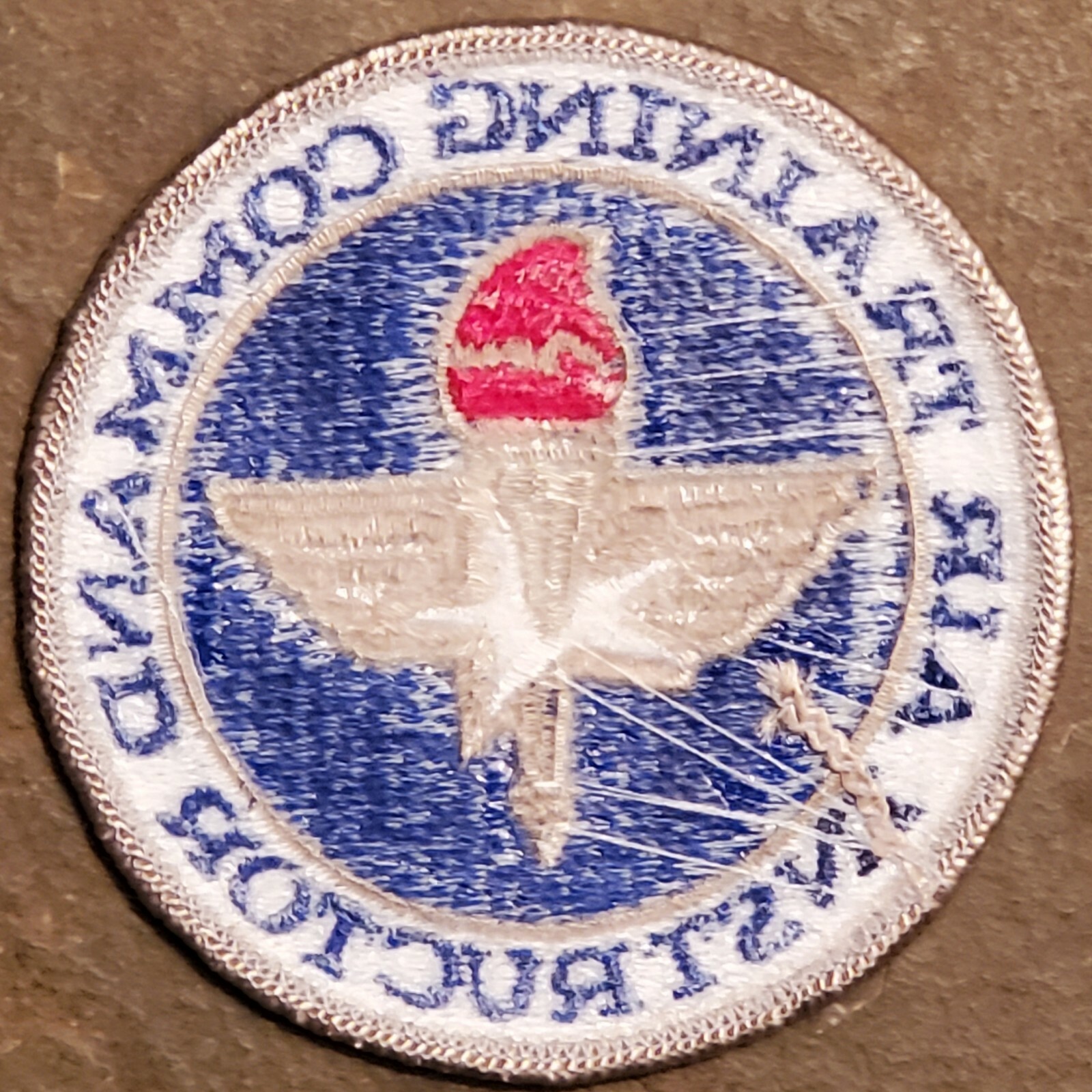 USAF AIR FORCE: AIR EDUCATION AND TRAINING COMMAND INSTRUCTOR PATCH COLOR VTG