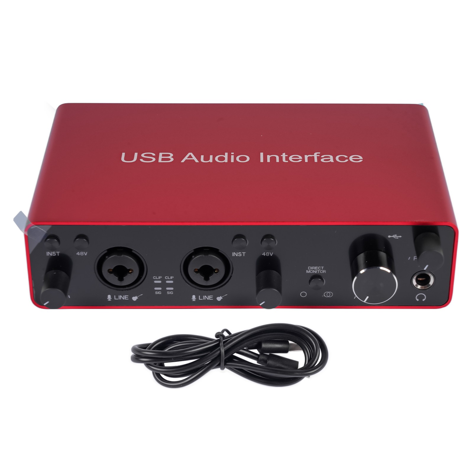 For Scarlett 2i2 3rd Generation USB Audio Interface 24Bit/192KHz Pro Music Tools