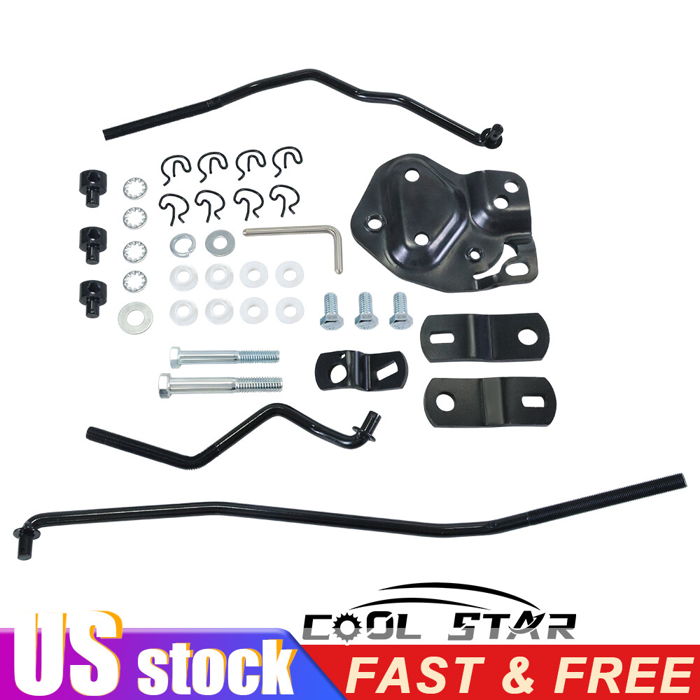 For 1955-67 Hurst Shifters With Muncie Transmission 4 speed Shifter Linkage Kit