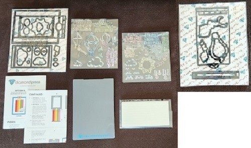 Diamond Press SKIES Slide Reveal Stamp & Die Set