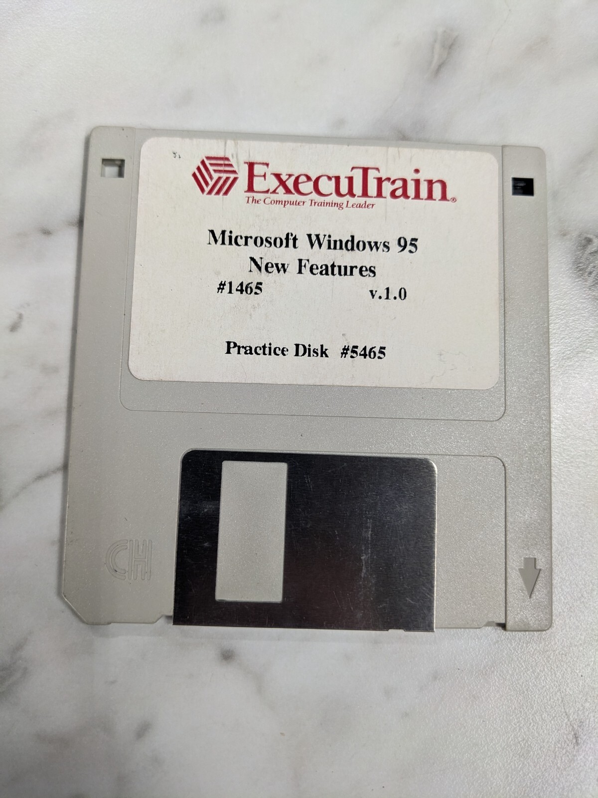 VINTAGE IBM PC DISK EXECUTRAIN MICROSOFT WINDOWS 95 NEW FEATURES V1.0 1465 #5465