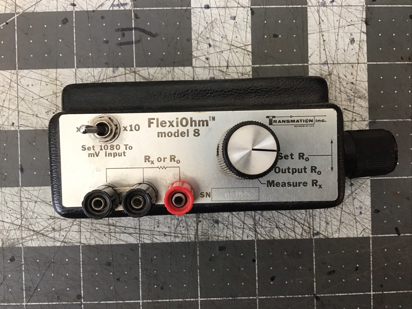 Transmation FlexiOhm Model 8 Used Sn# A77975 (LK08H)