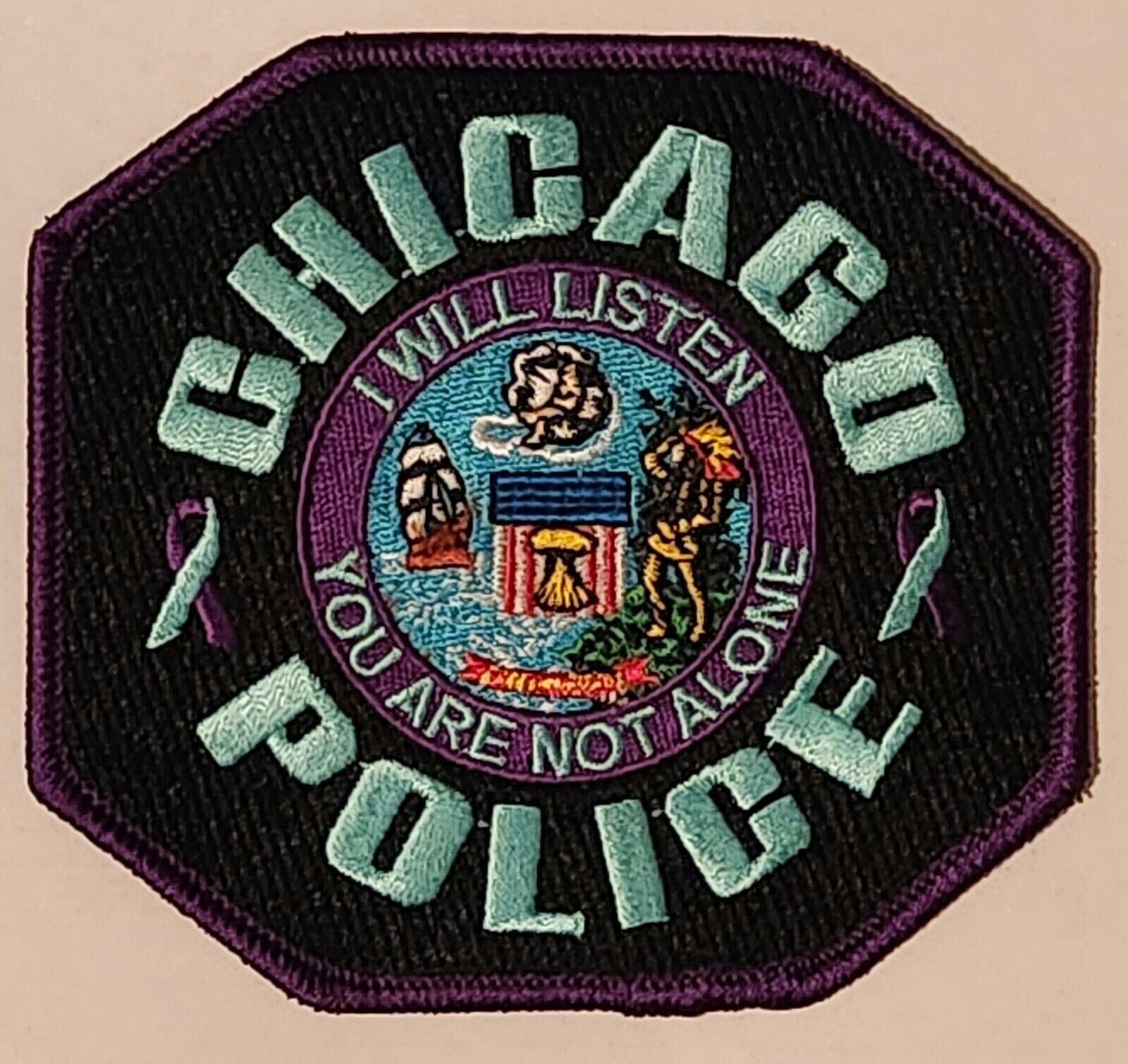 Chicago Police Suicide Awareness Patches