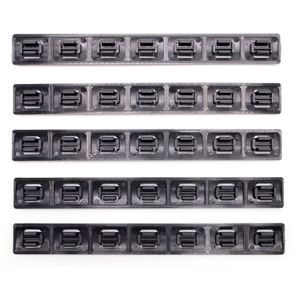 Rail Panel Cover for M-lok/ KEYMOD Protection System Covers Snap-in Panel Strip