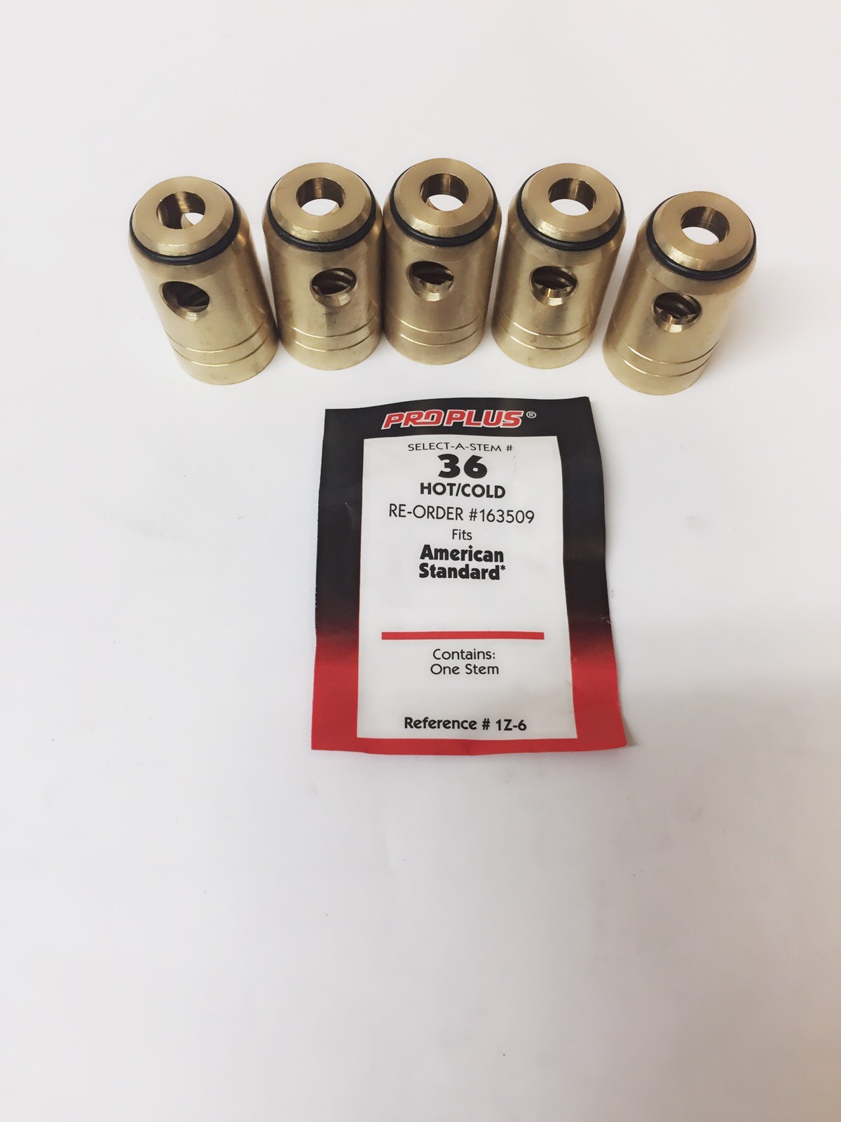LOT OF 5 PRO PLUS 163509 #076335165097 FAUCET BARREL FITS AMER STANDARD BRAND