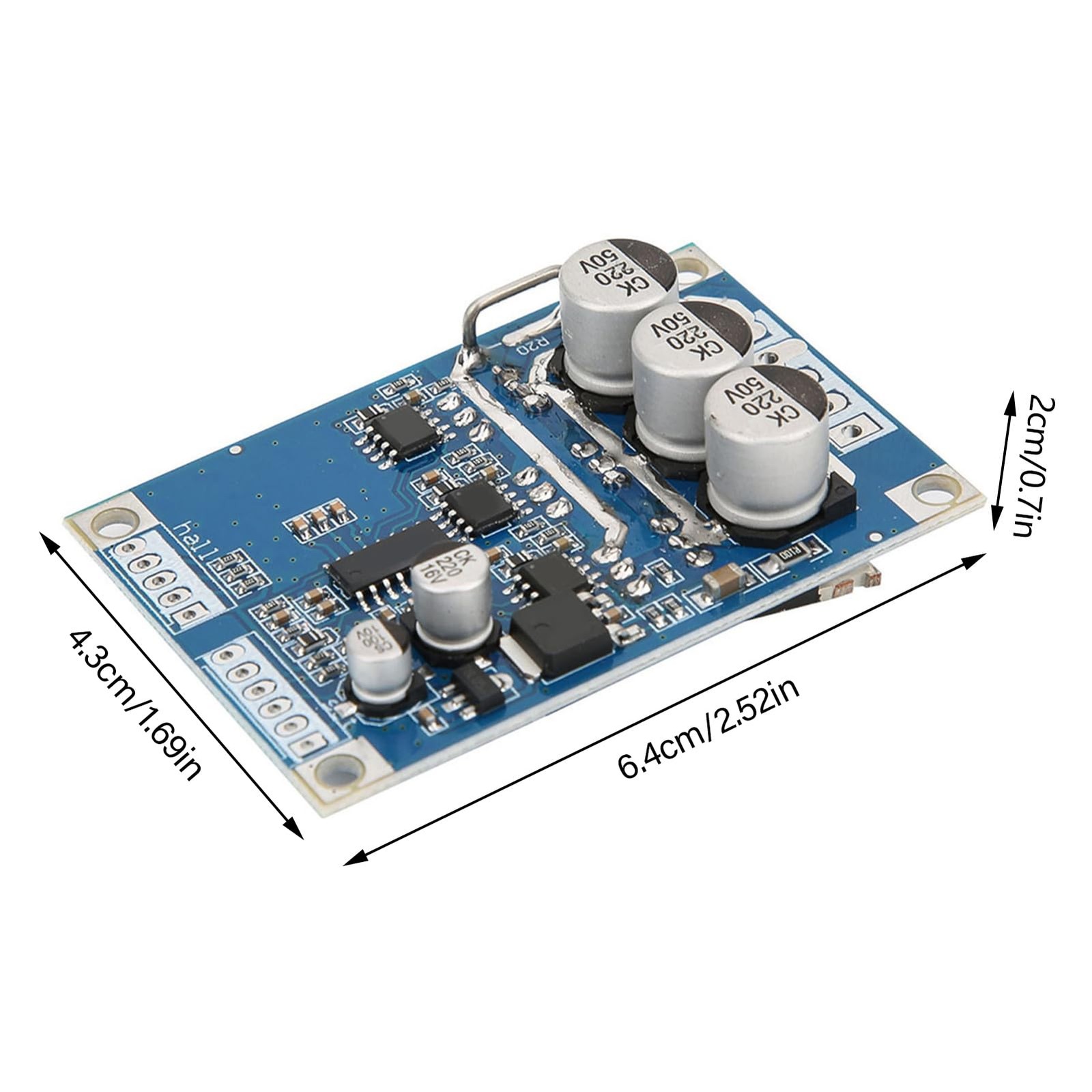 Brushless Motor Controller 12V36V 15A 500W BLDC Driver Board 3Phase Part