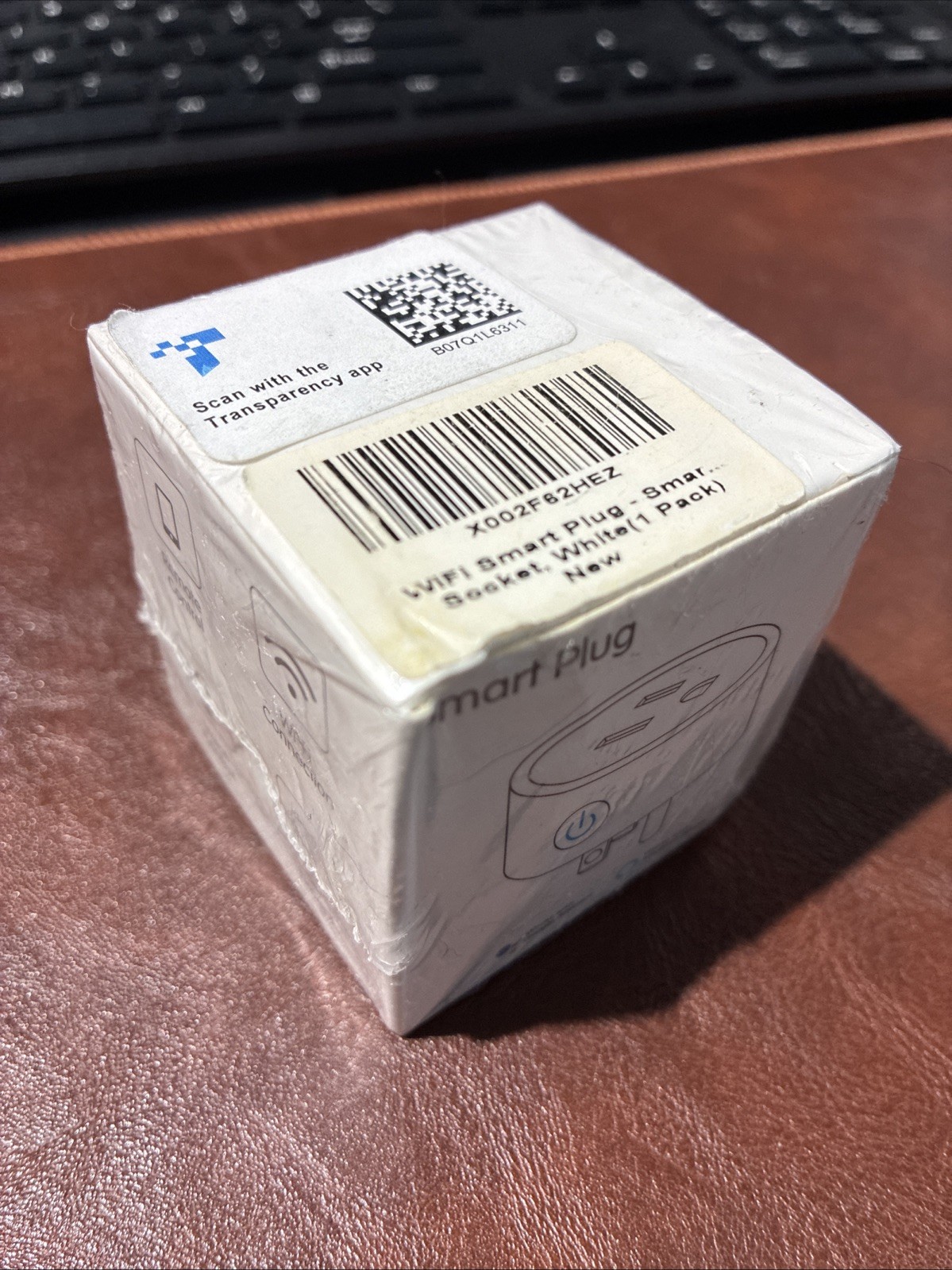 Smart Plug Home Assistant - Google, Amazon Alexa, White One Size - iOS & Android