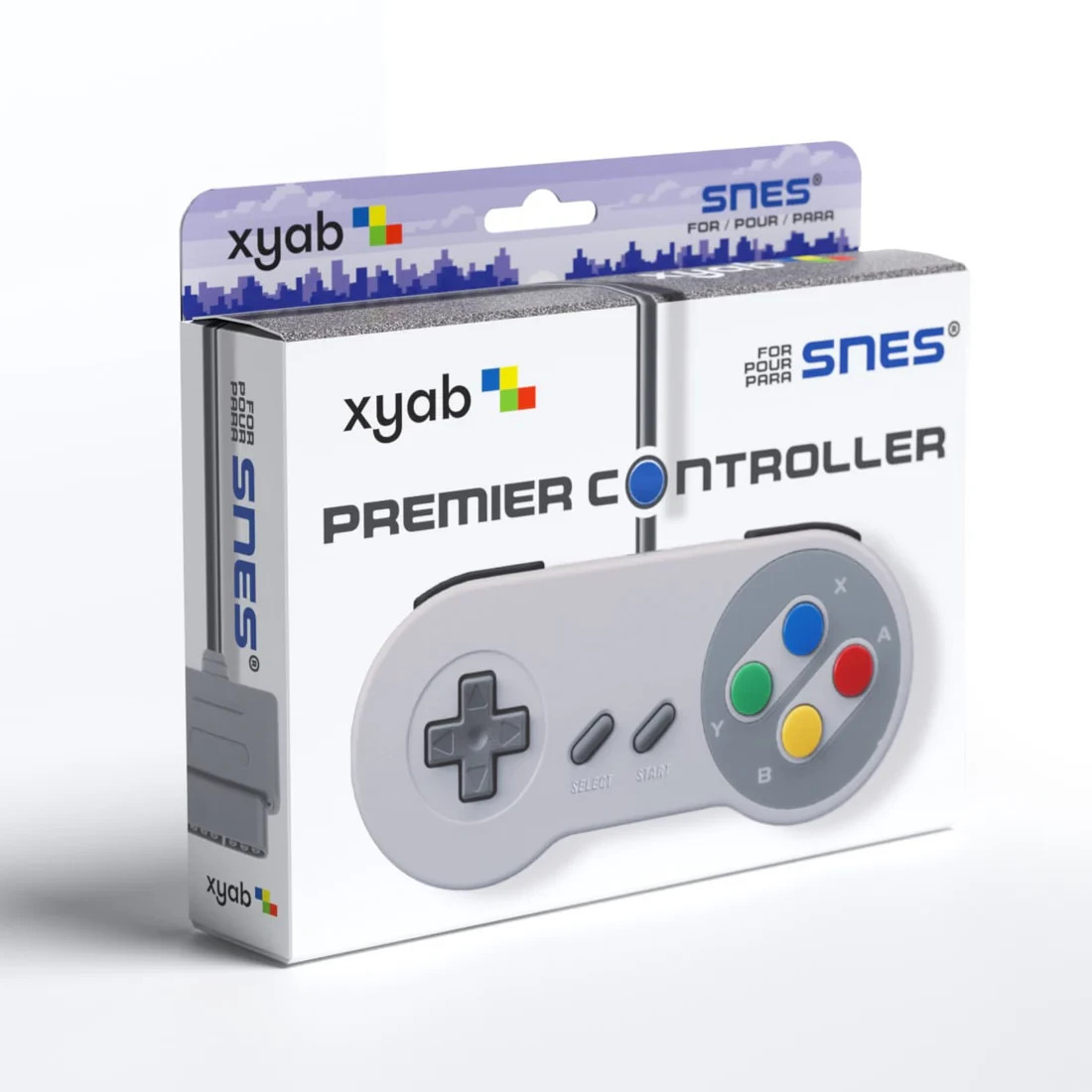 Super Nintendo Entertainment System SNES Premier Wired Controller - Brand New
