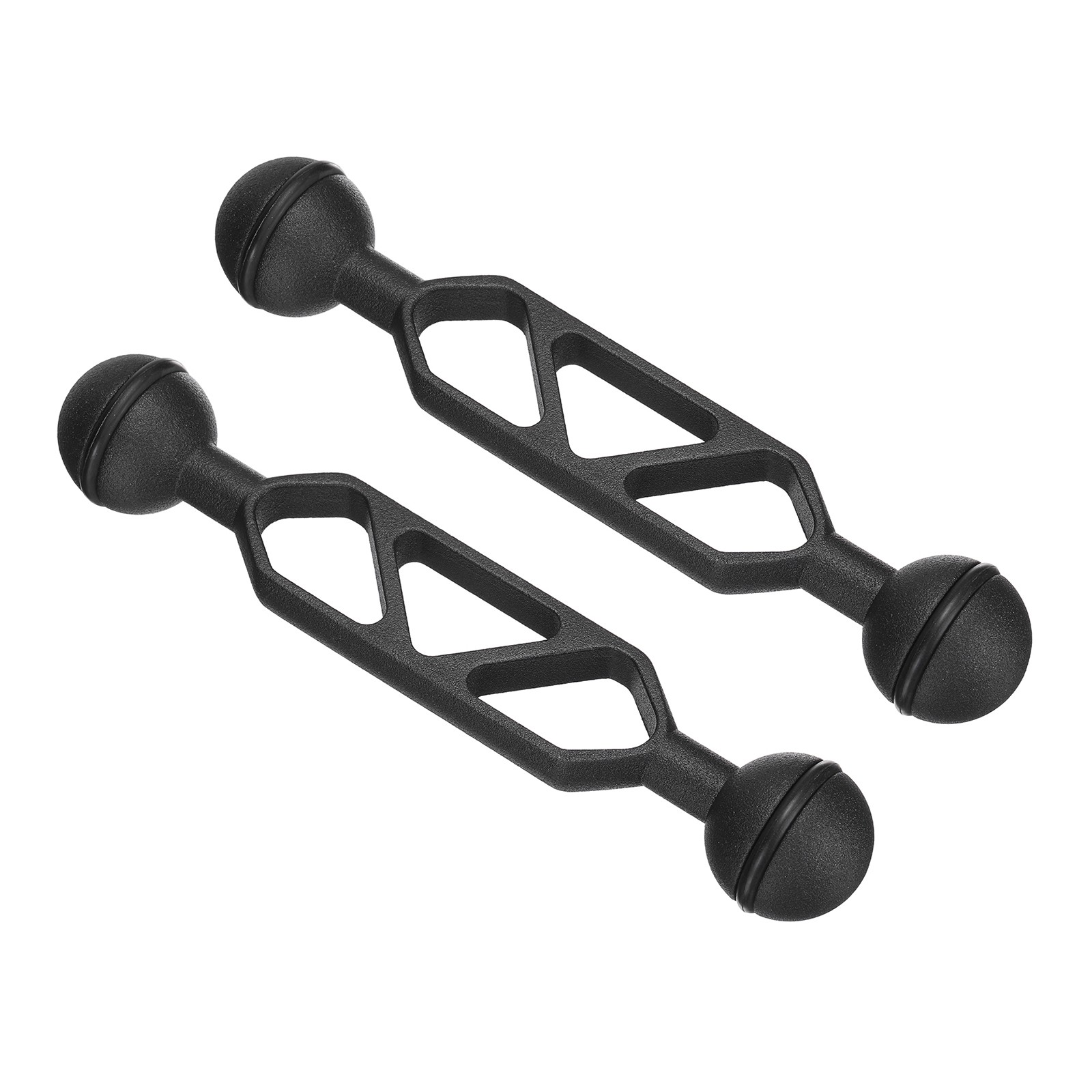 6" Double Ball Extension Arm, 2 Pack Aluminum Alloy Ball Head Arm for Underwater