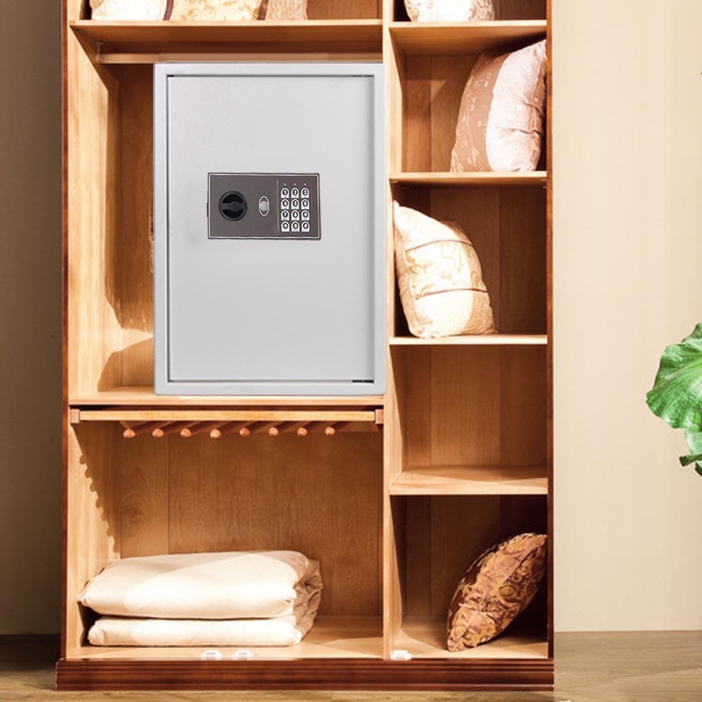 245 Hook Key Cabinet with Digital Lock Wall Mounted Safe Security Storage Box