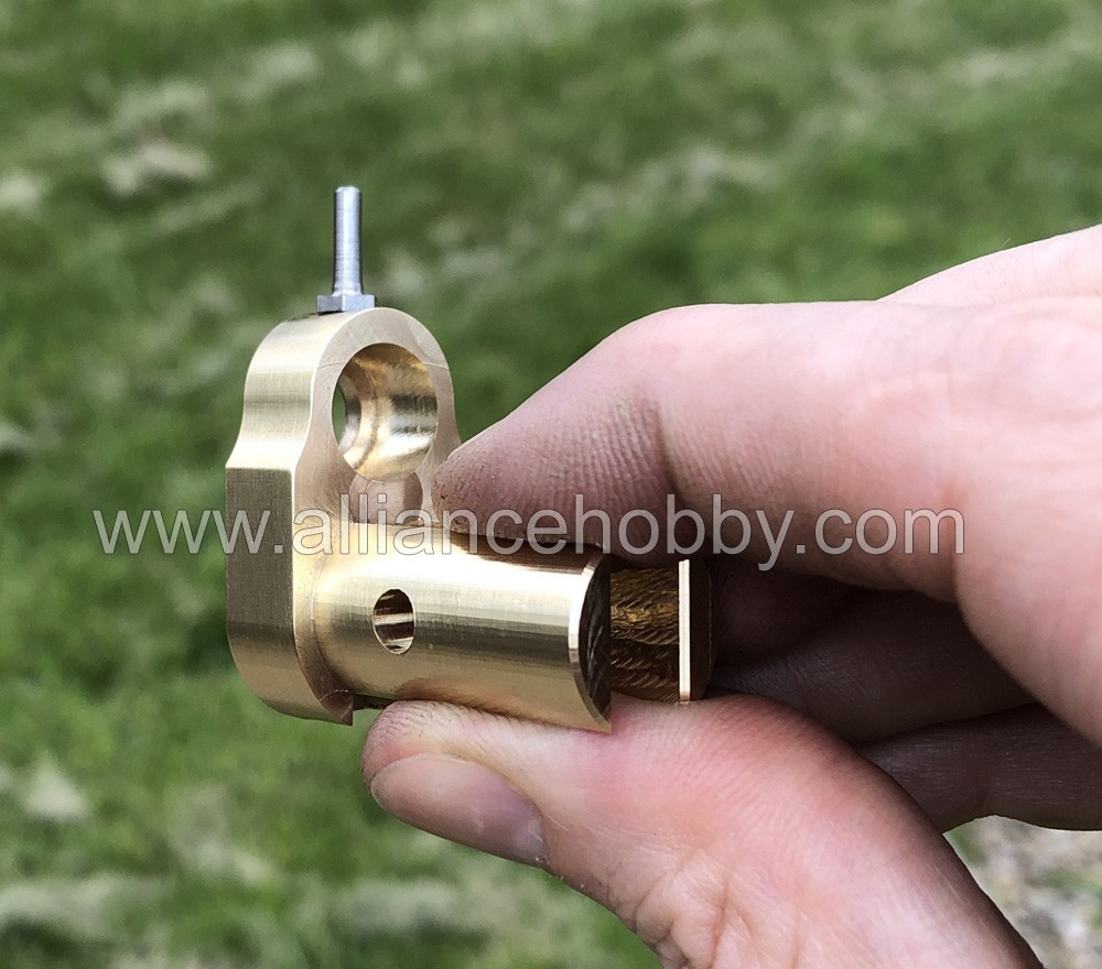 Crosman 1377 1322 P1377 P1322 Solid Brass Barrel Band + Front Sight Post