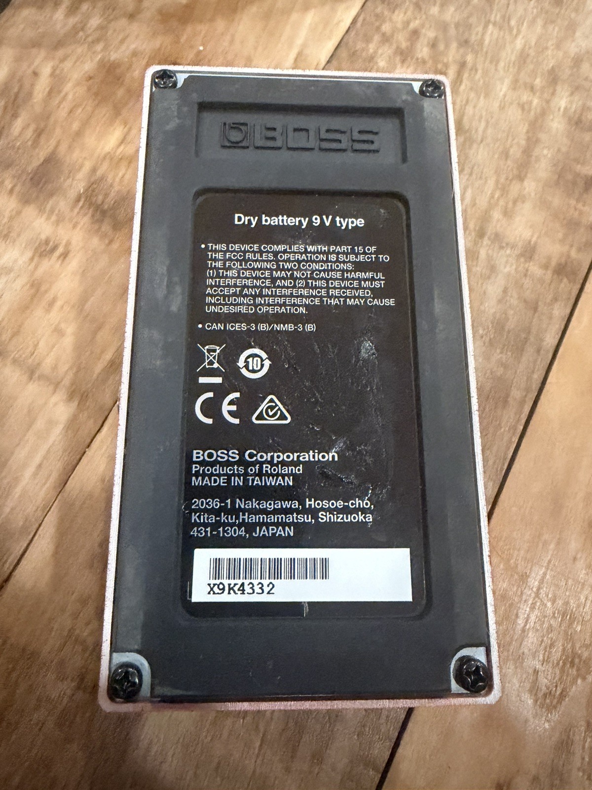 Used Boss RC-1 Loop Station Guitar Effects Pedal