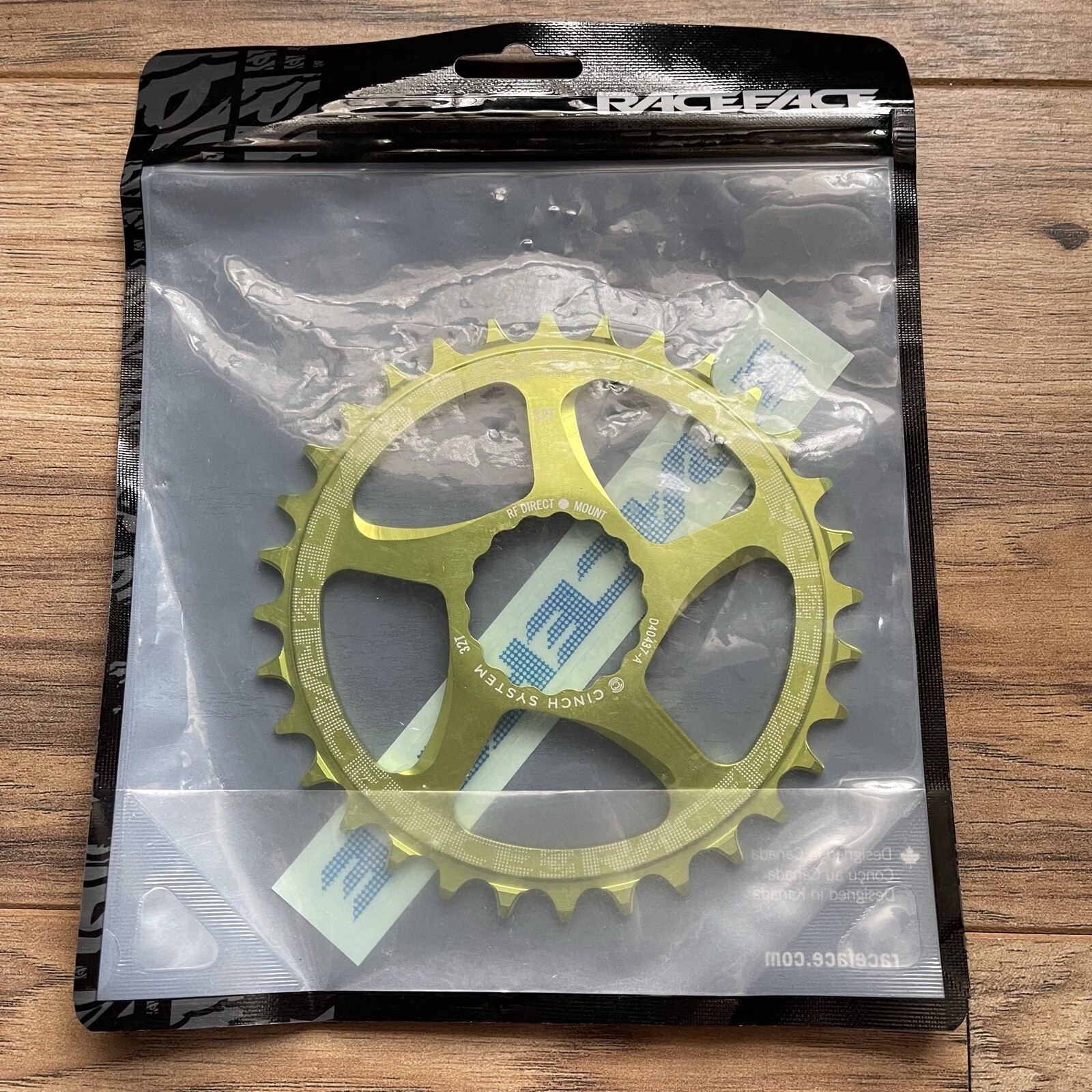 Race Face CINCH Narrow-Wide Direct Mount 32T Chainring Green 10-12 Speed