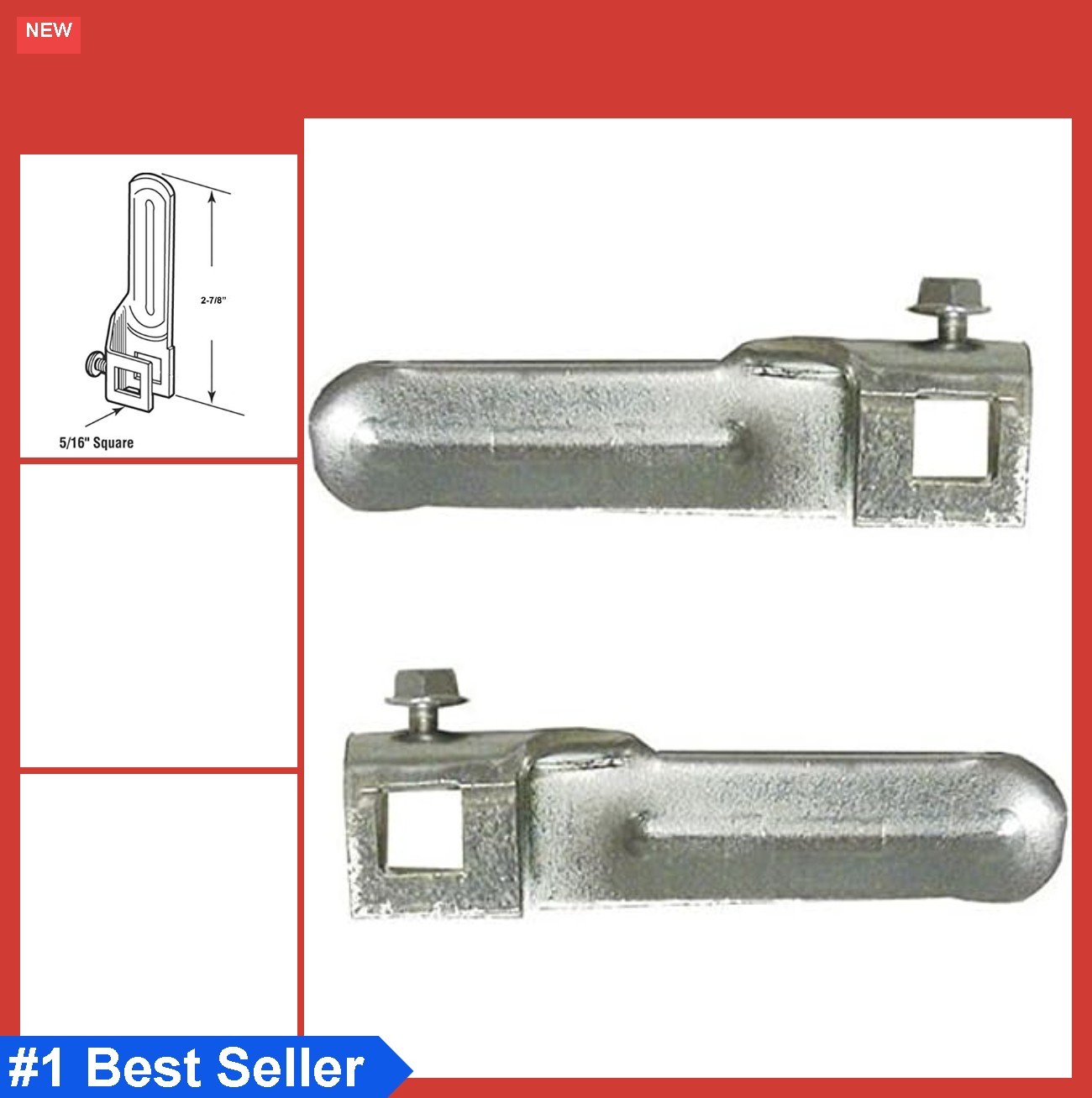 Steel T-Handle Cam Pair Locking Cam for T and L Handle Locks Rear Door