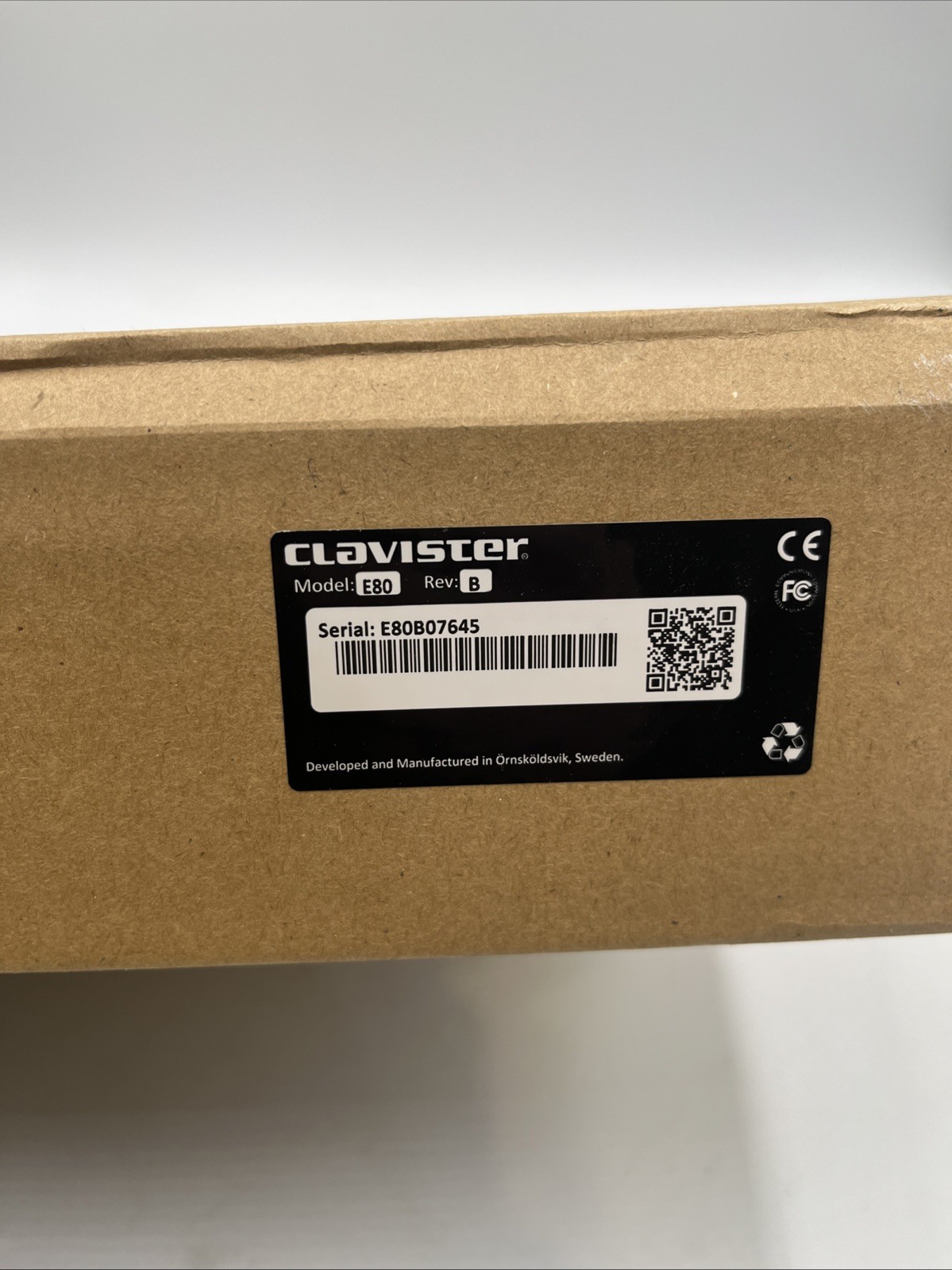 New - Clavister E80 Rev B Security Appliance Firewall Gateway APP-E80-R15