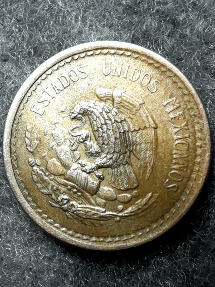 1936 Mexico 5 Centavos