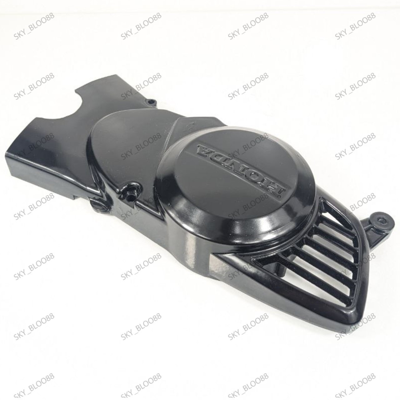 Engine Flywheel Left Stator Cover Honda C50 C70 Black