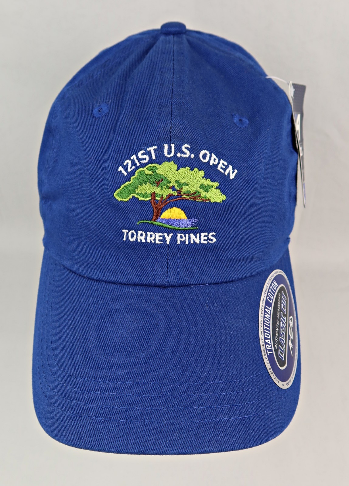 New Ahead Golf 121st US OPEN TORREY PINES Classic Cut Cap / OSFA
