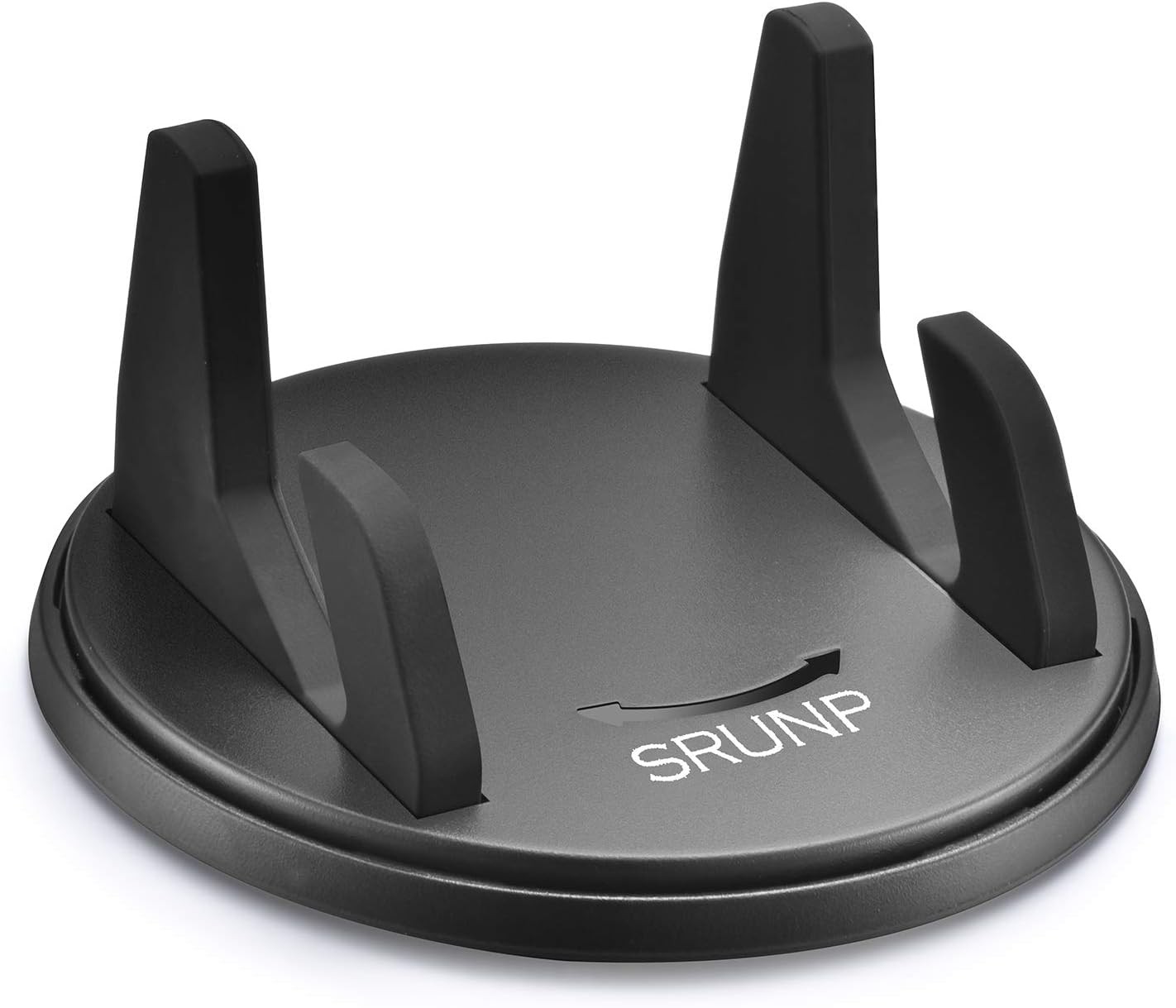 Car Pe Mount with Three-Point Support for Car Dashboard, 360