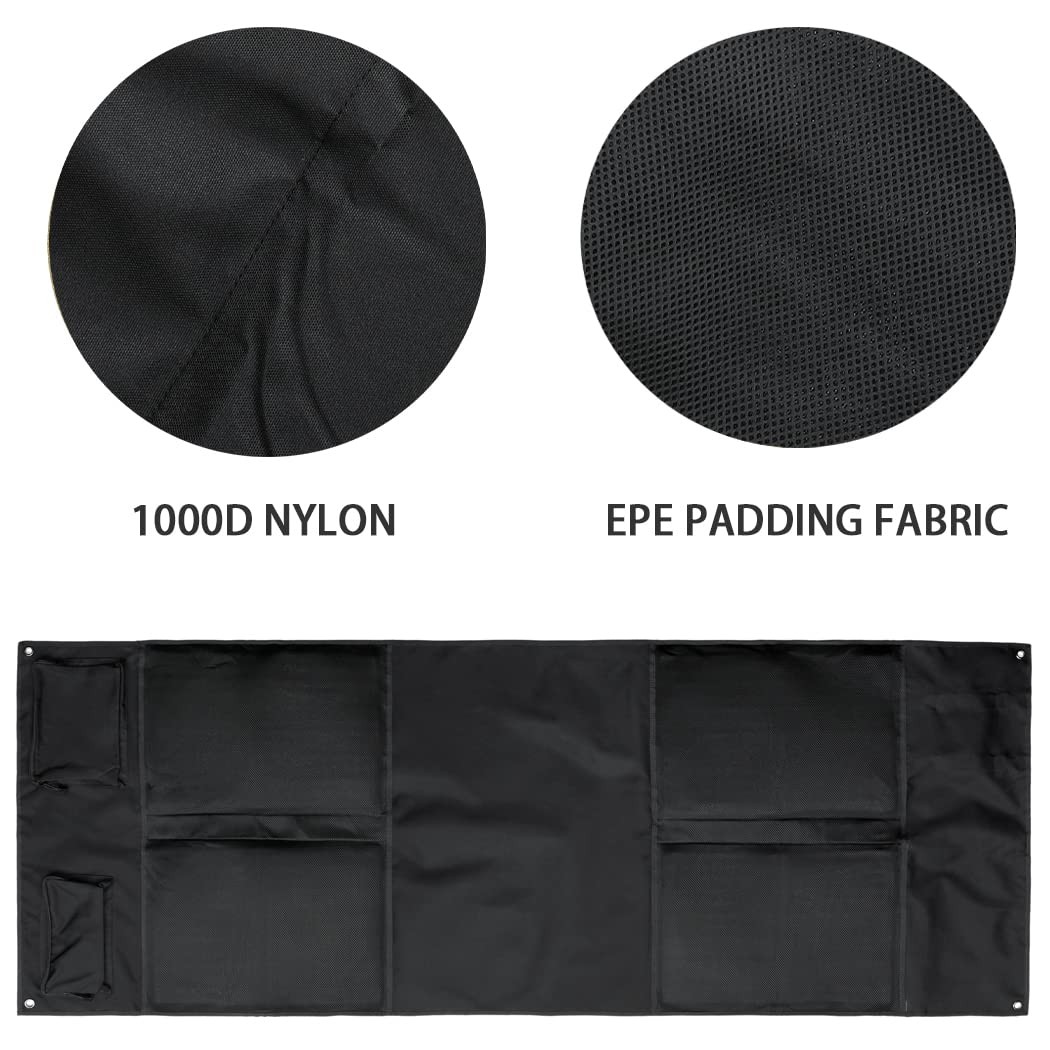 Shooting Mat, Extra Large Folded Mats Prone Padded Black