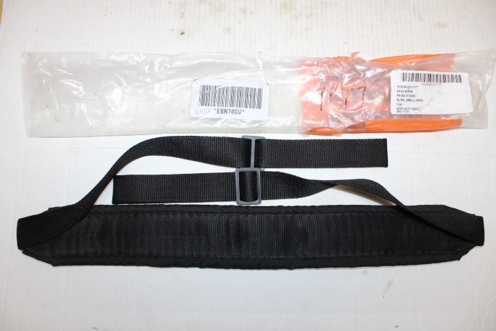 US Military Issue Two Point Universal Rifle Sling Black Nylon Heavy Weapon Sling