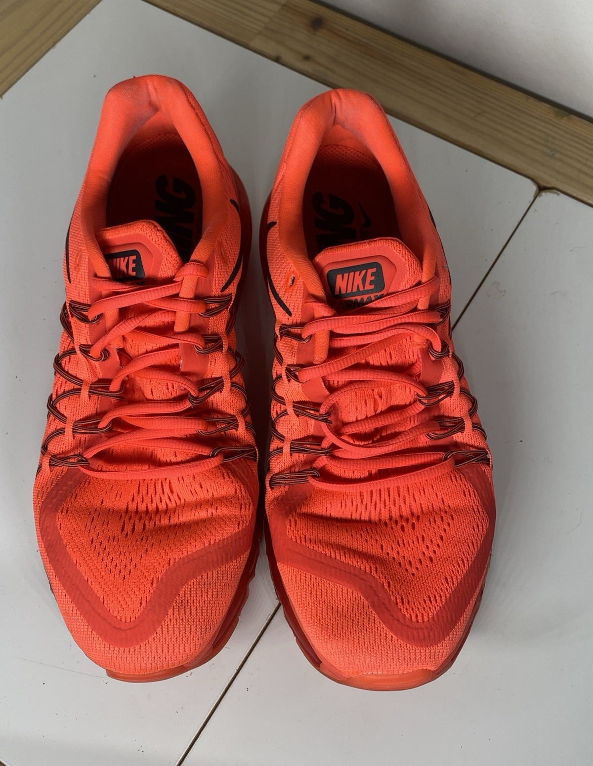 Nike Air Max 2015 Anniversary Bright Crimson Running Shoes 724367-600