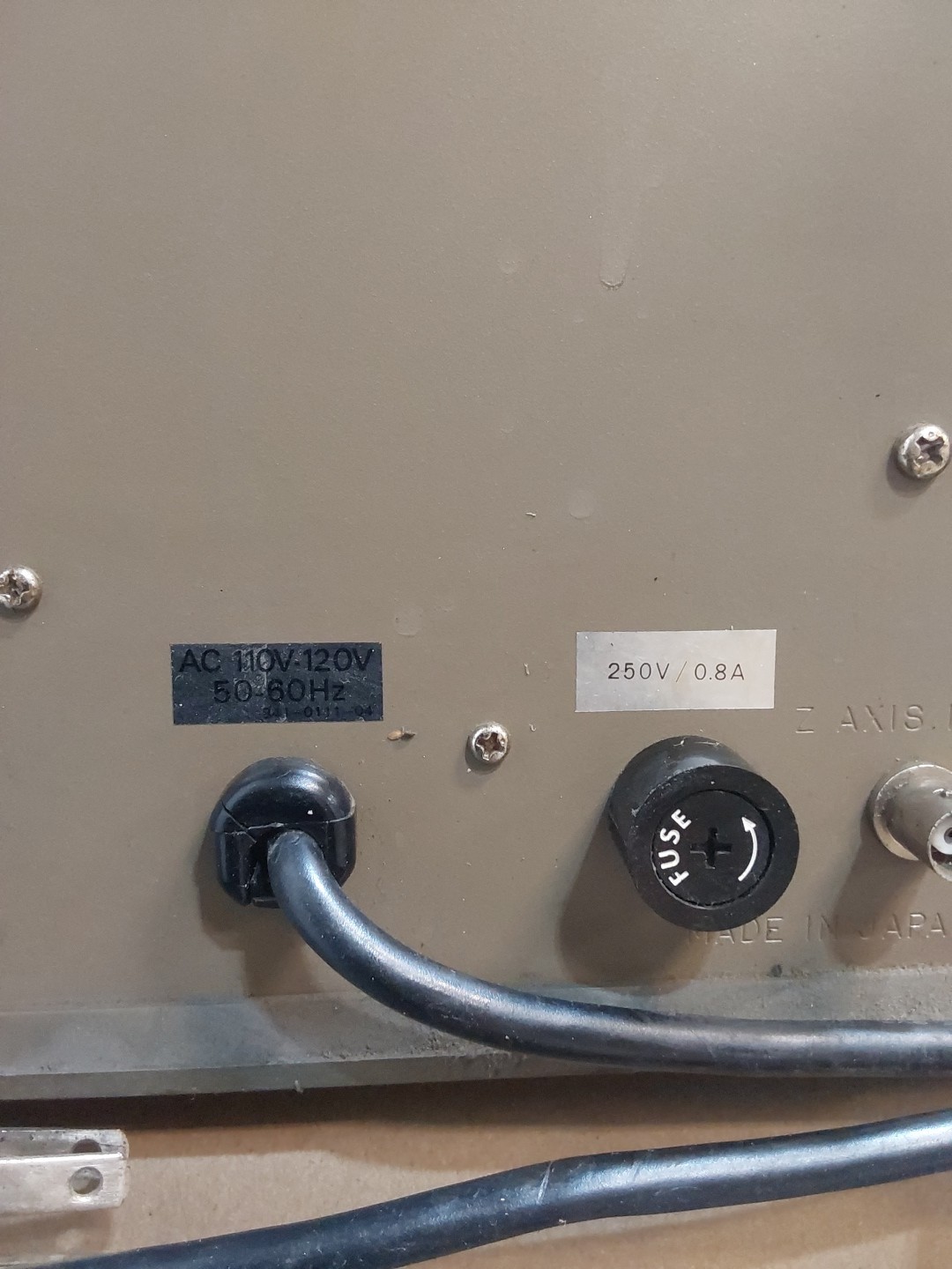 BK PRECISION 1535A OSILLOSCOPE