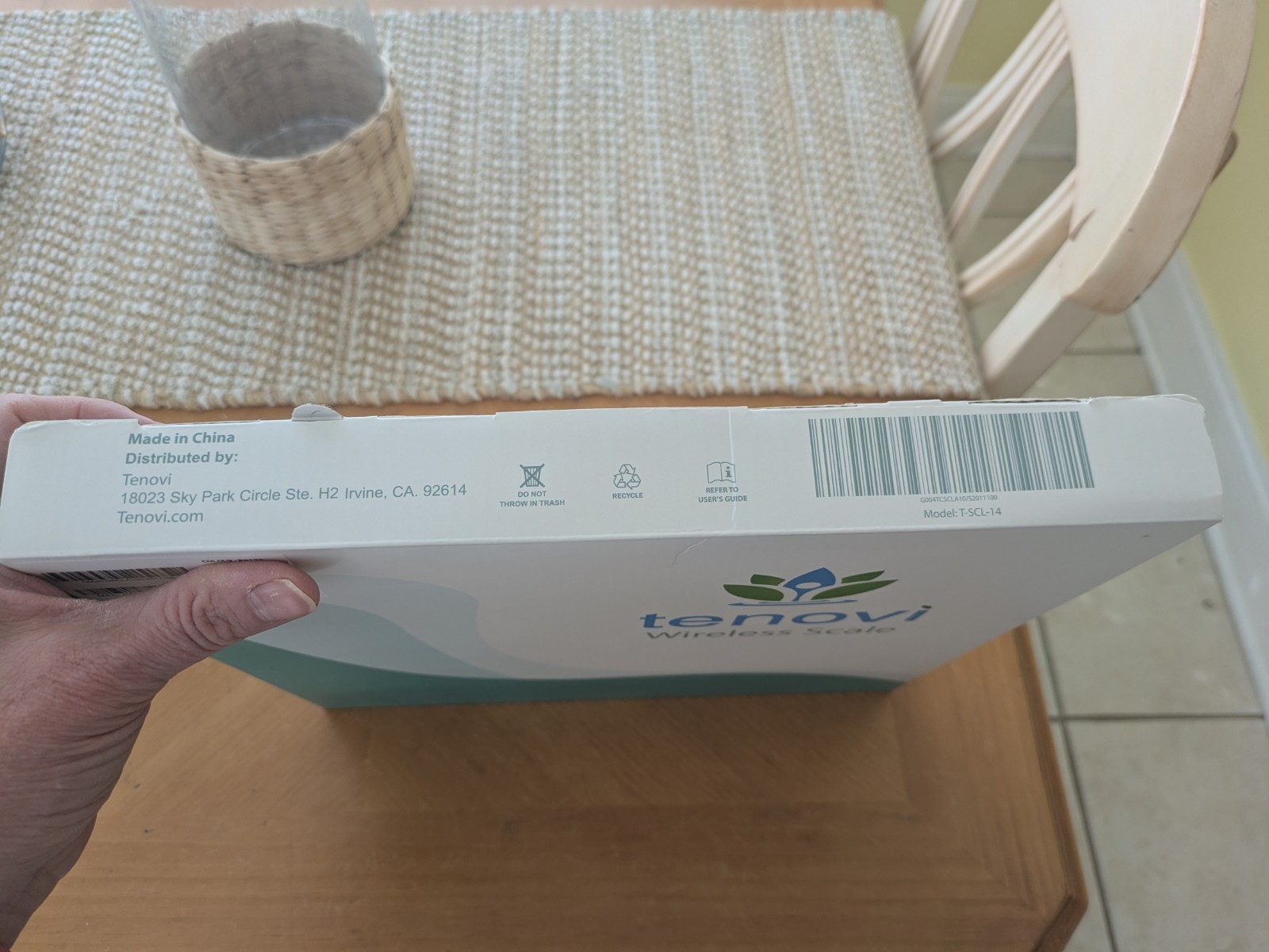 Tenovi Wireless Weight Scale Bluetooth Enabled